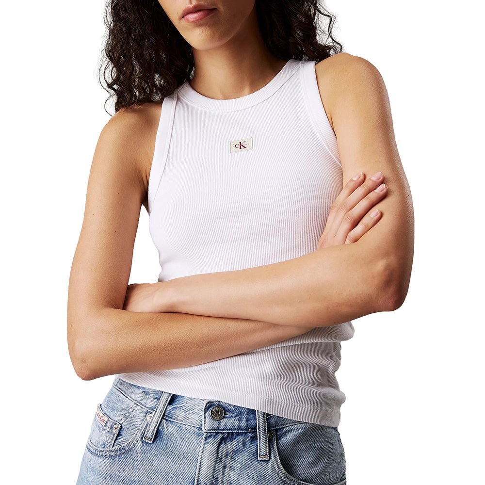 גופיה קלווין קליין Slim Ribbed Cotton נשים