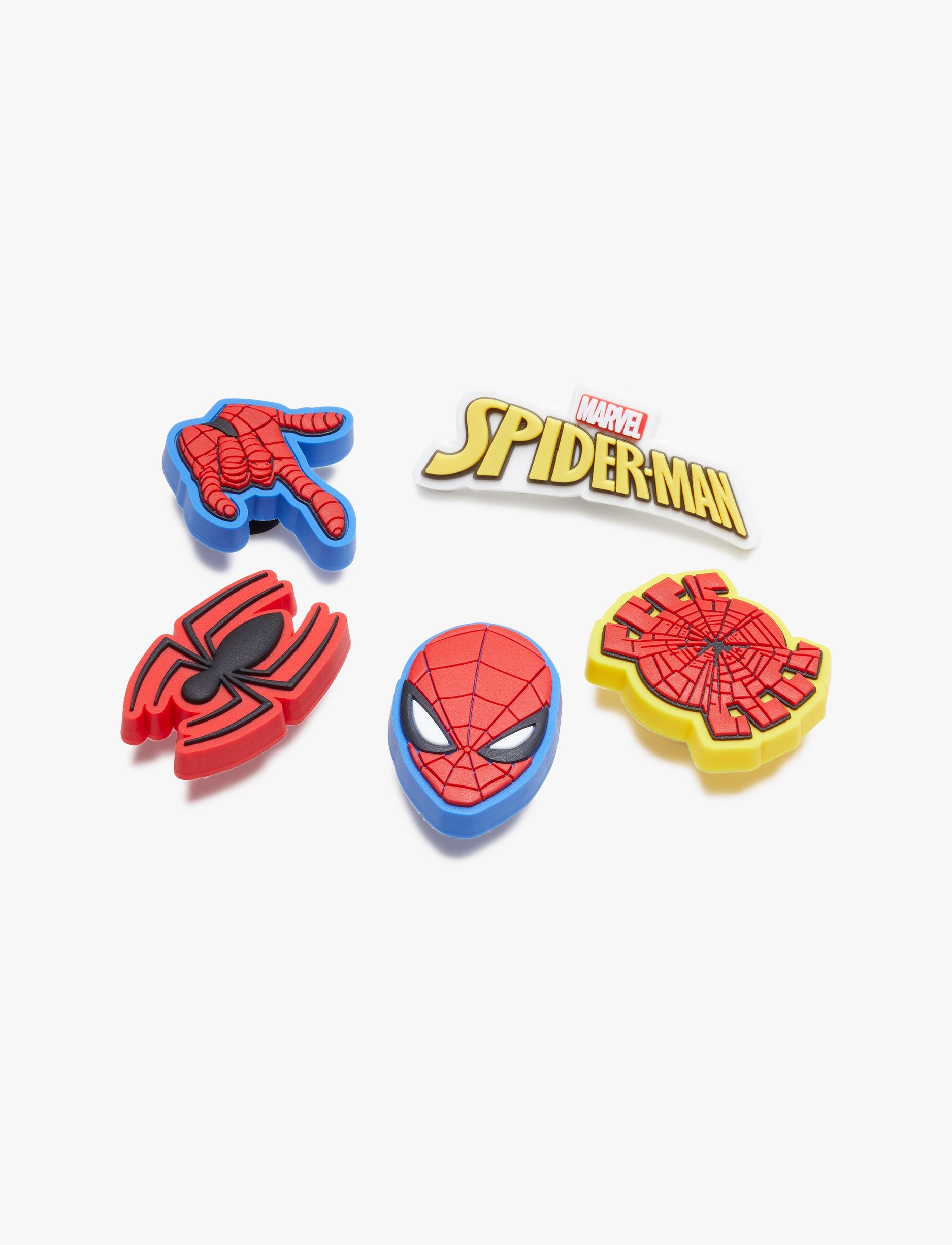Crocs Jibbitz Spider Man  - מארז 5 ג'יביטים קרוקס