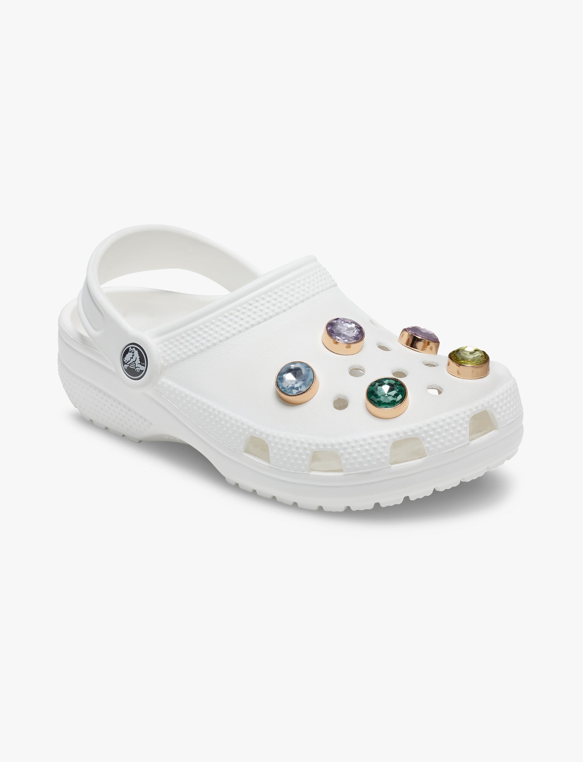 Crocs Jibbitz Gold and Gem  - מארז 5 ג'יביטים קרוקס