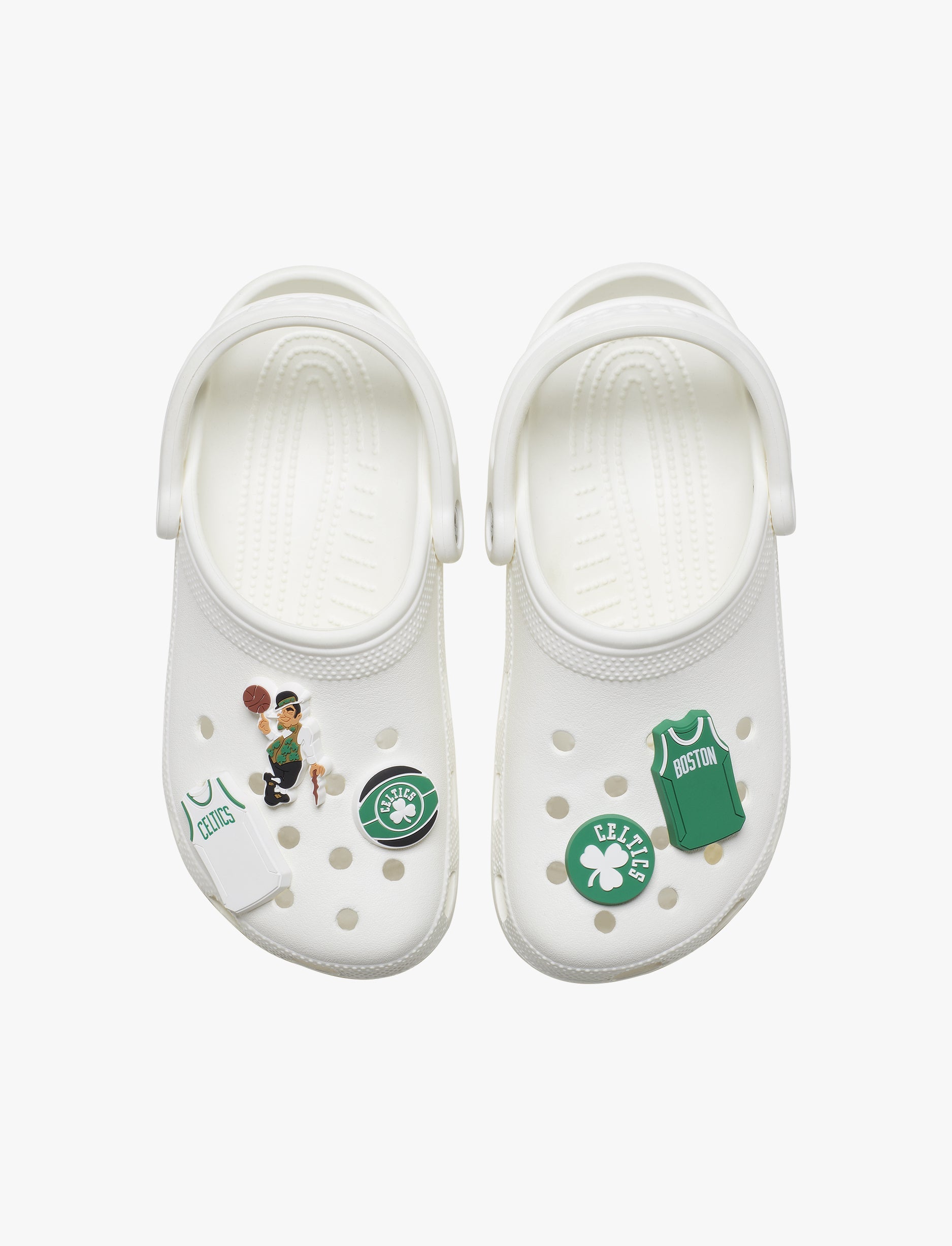 Crocs Jibbitz NBA Boston Celtics - מארז 5 ג'יביטים קרוקס