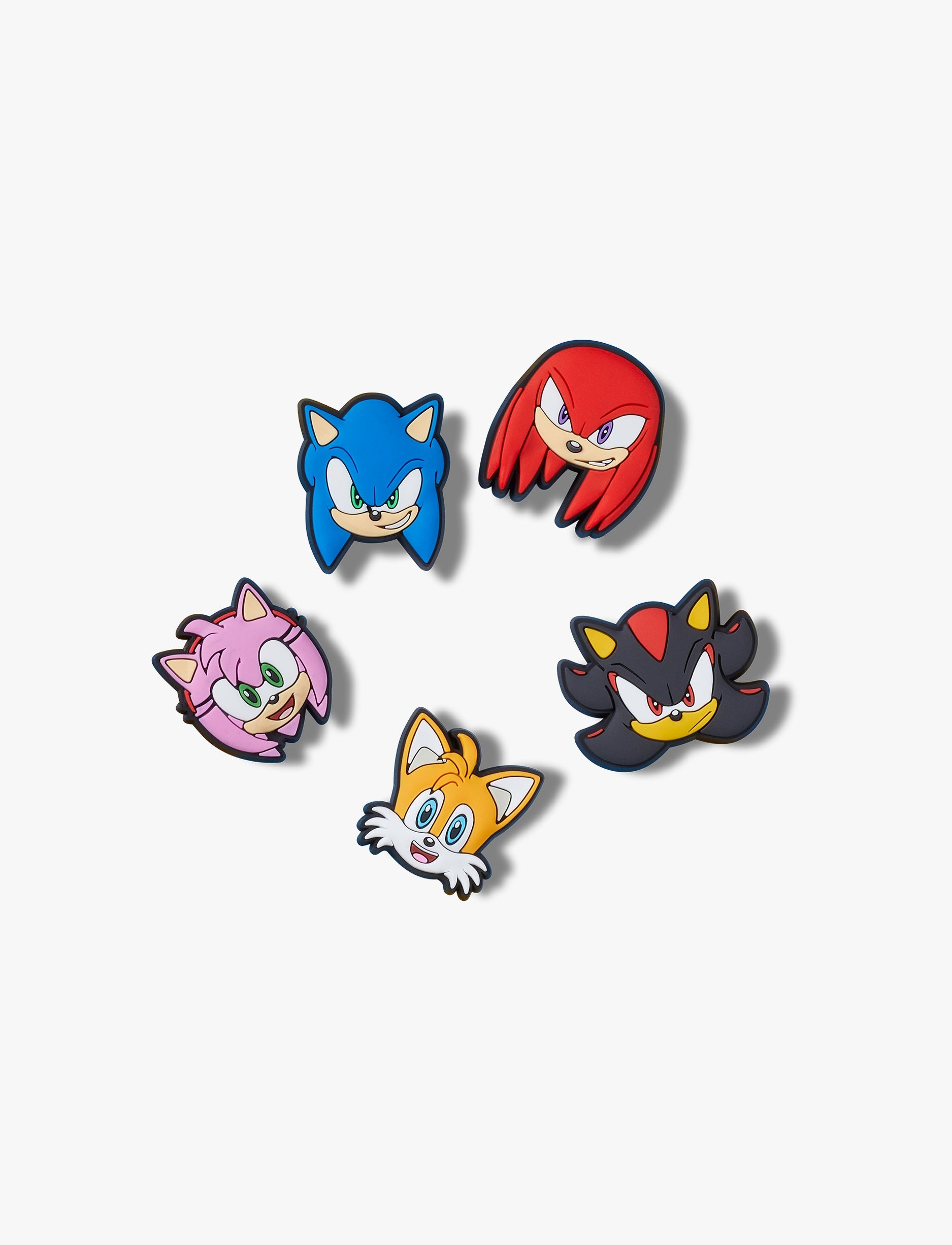 Crocs Jibbitz Sonic The Hedge Hog - מארז 5 ג'יביטים קרוקס