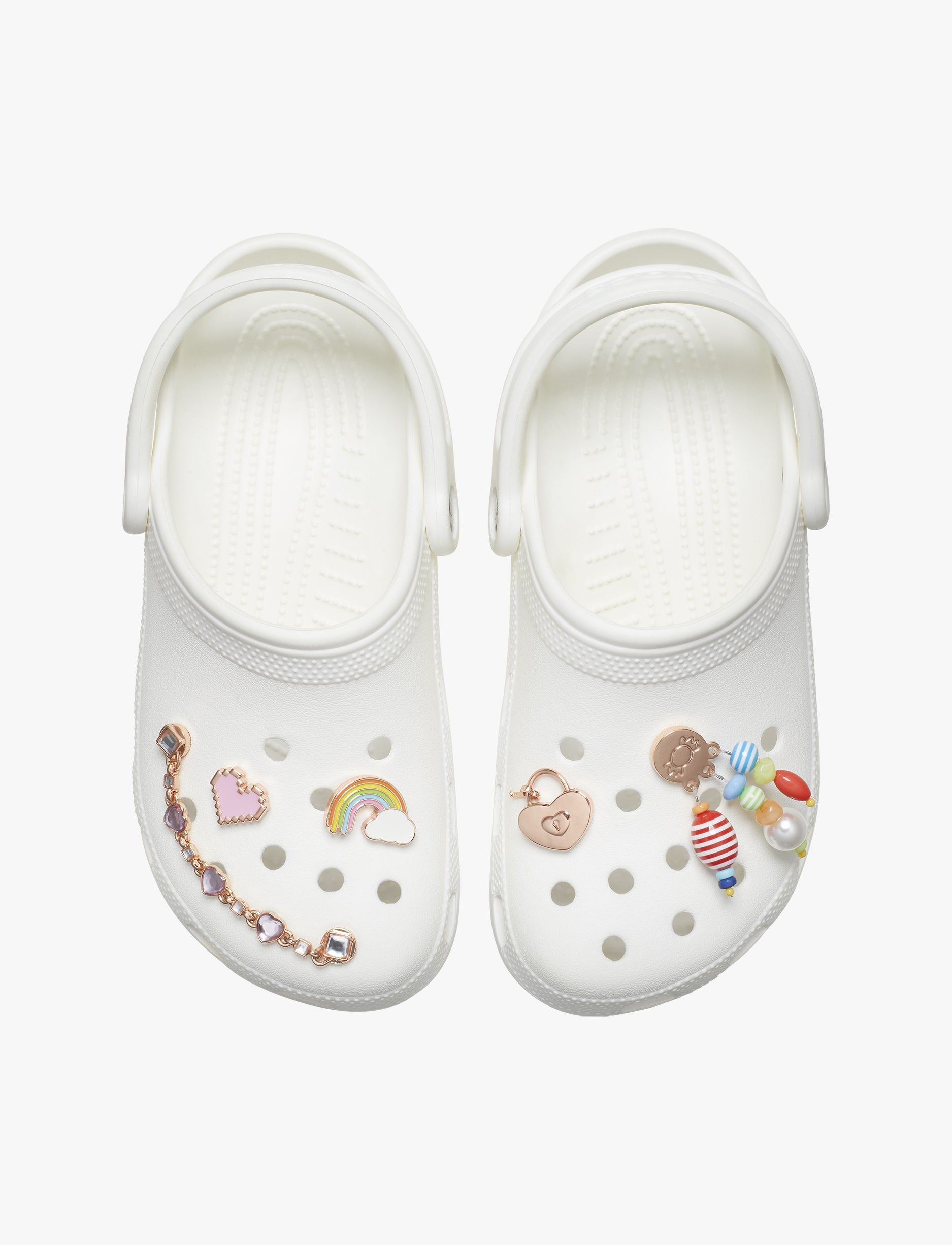 Crocs Jibbitz Shine Like a Diamond - מארז 5 ג'יביטים קרוקס