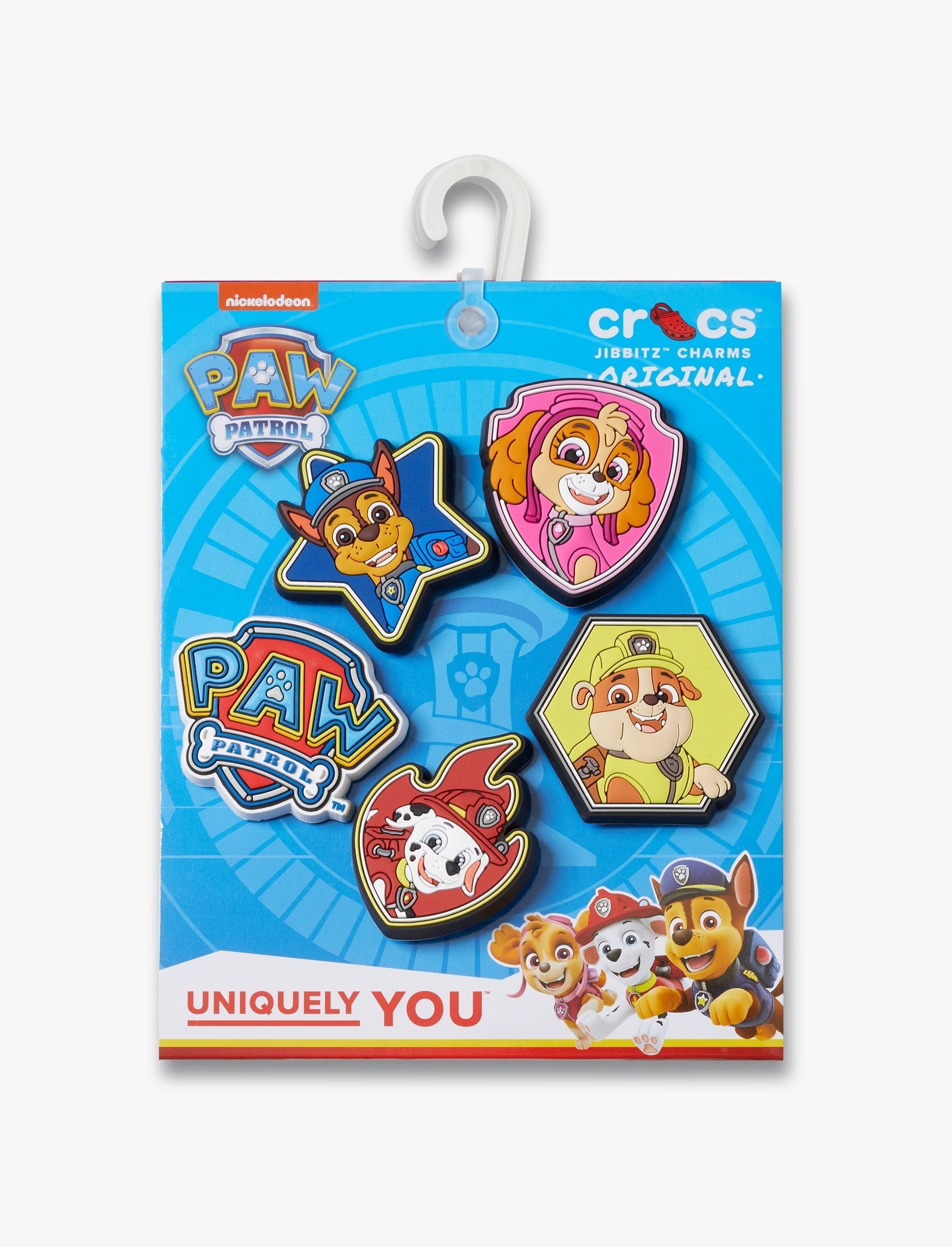 Crocs Jibbitz Paw Patrol - מארז 5 ג'יביטים קרוקס