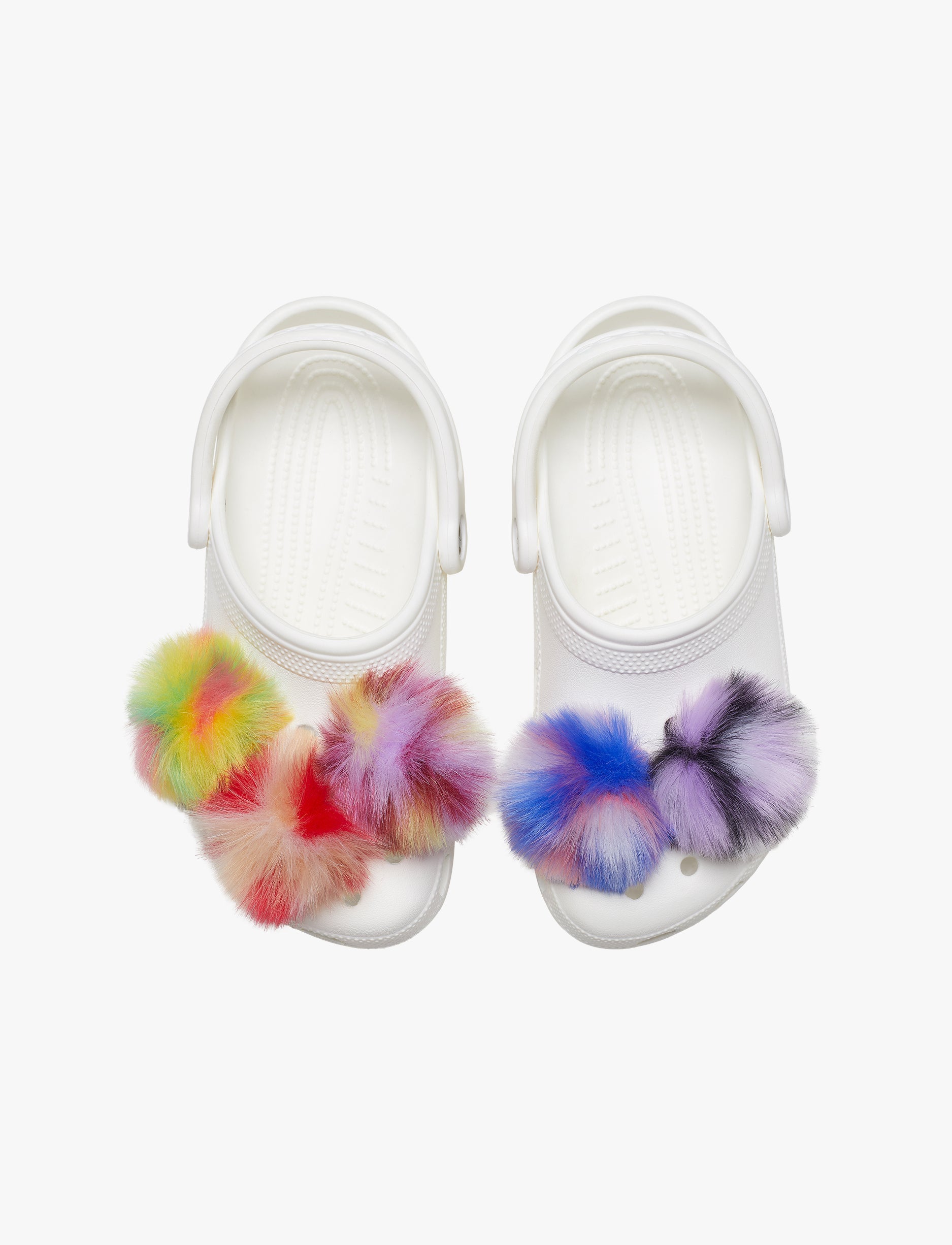 Crocs Jibbitz Dyed Puff - מארז 5 ג'יביטים קרוקס