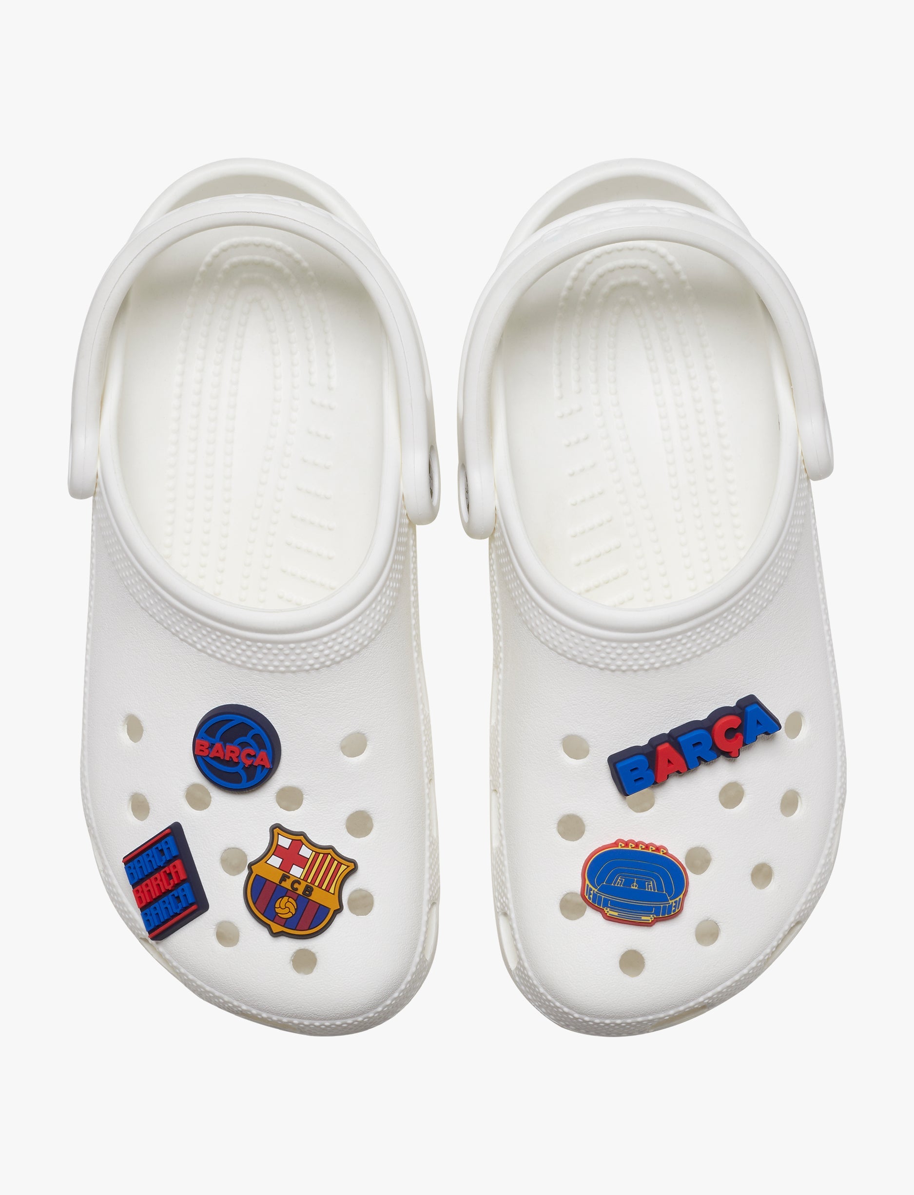 Crocs Jibbitz Barcelona FC 5 Pack - מארז 5 ג'יביטים קרוקס