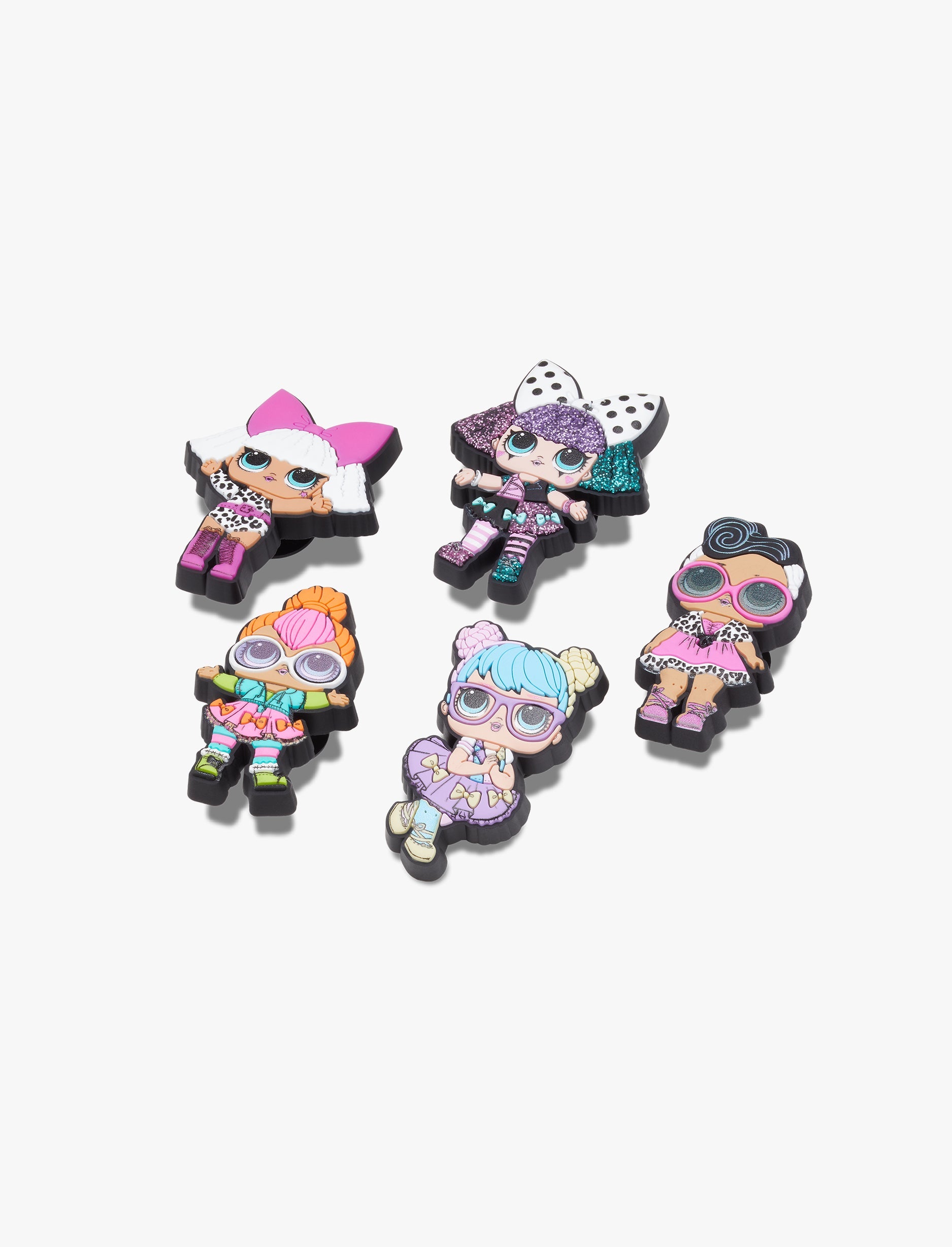 Crocs LOL Surprise  - מארז 5 ג'יביטים קרוקס