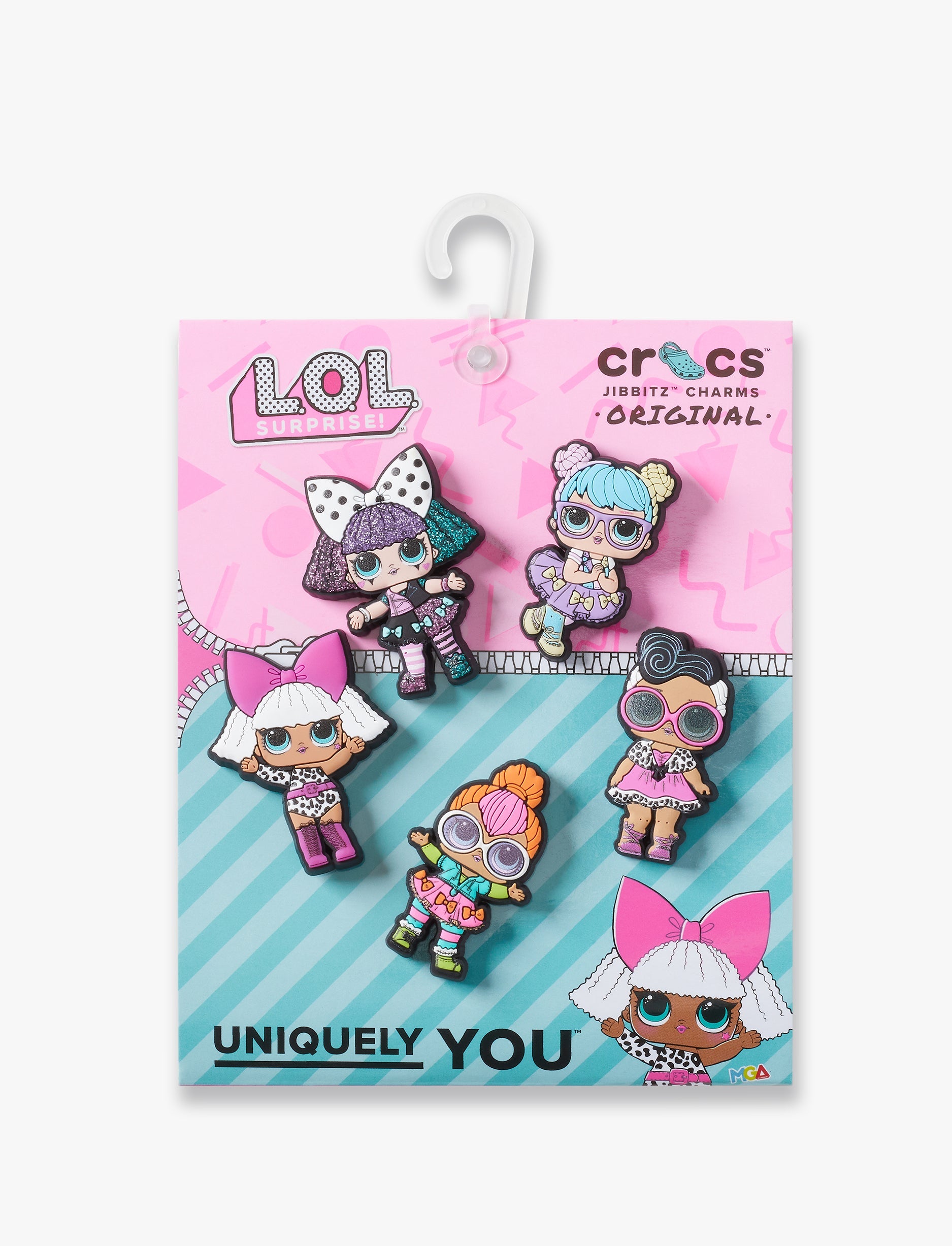 Crocs LOL Surprise  - מארז 5 ג'יביטים קרוקס