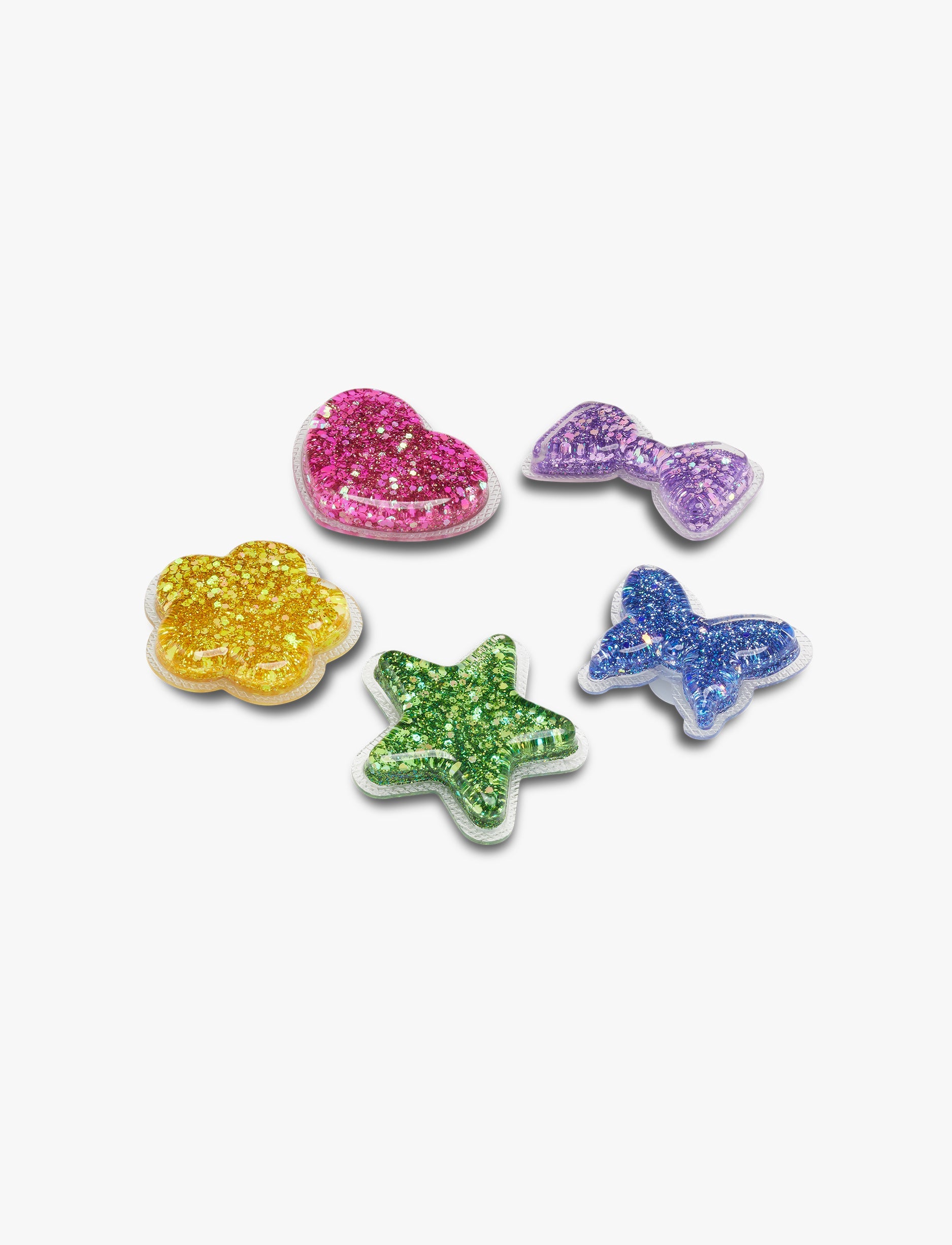 Crocs Jibbitz Squish Shapes - מארז 5 ג'יביטים קרוקס