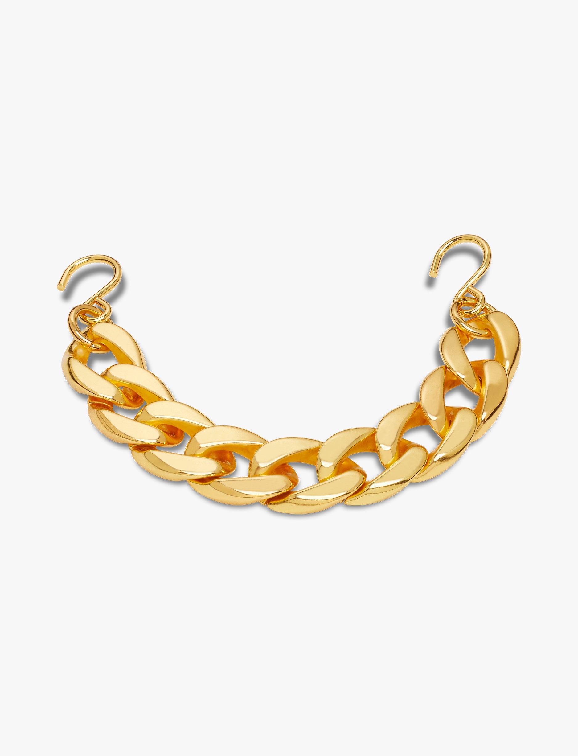 Crocs Gold Cuban Strap Chain -  ג'יביטים קרוקס