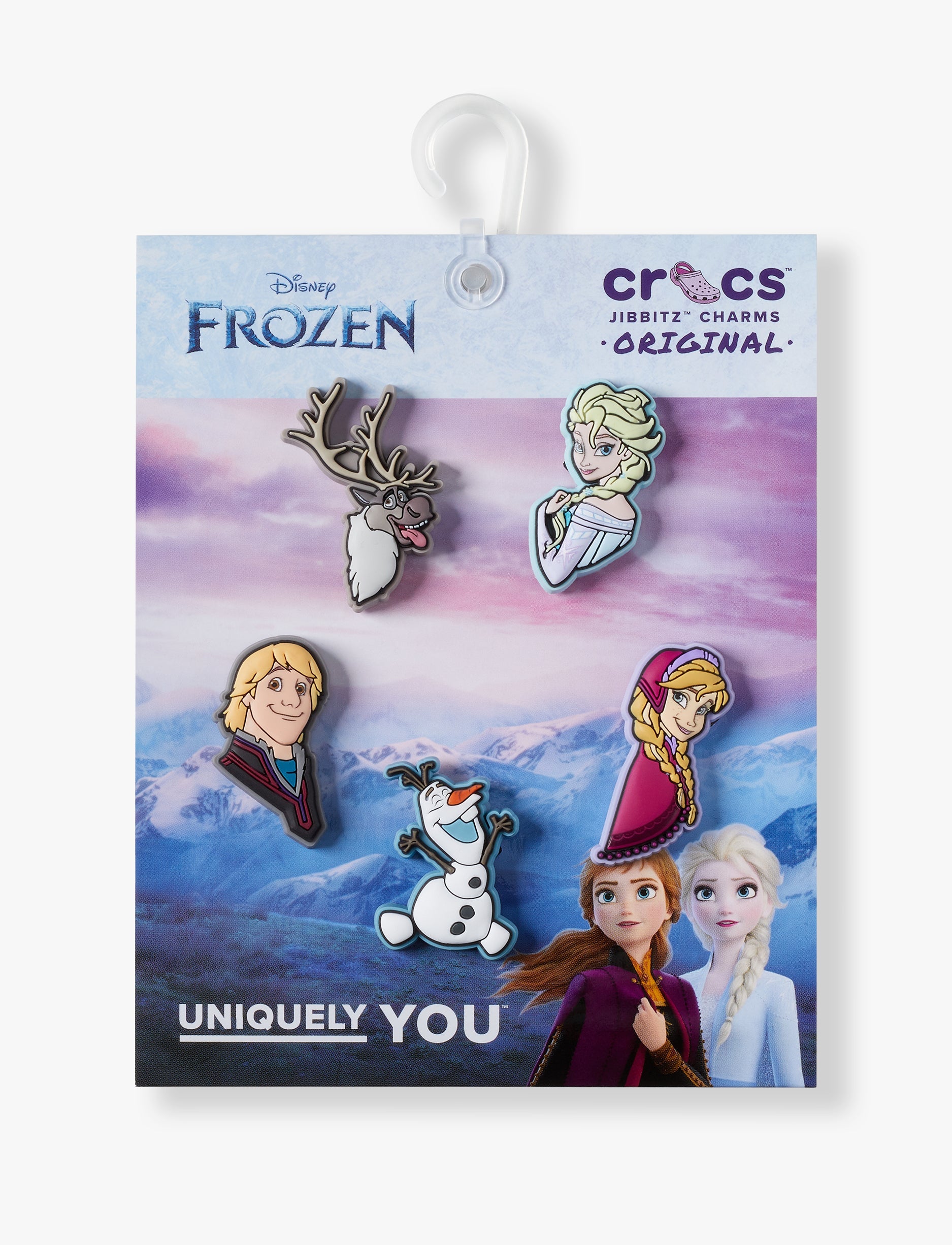 Crocs Jibbitz Frozen - מארז 5 ג'יביטים קרוקס