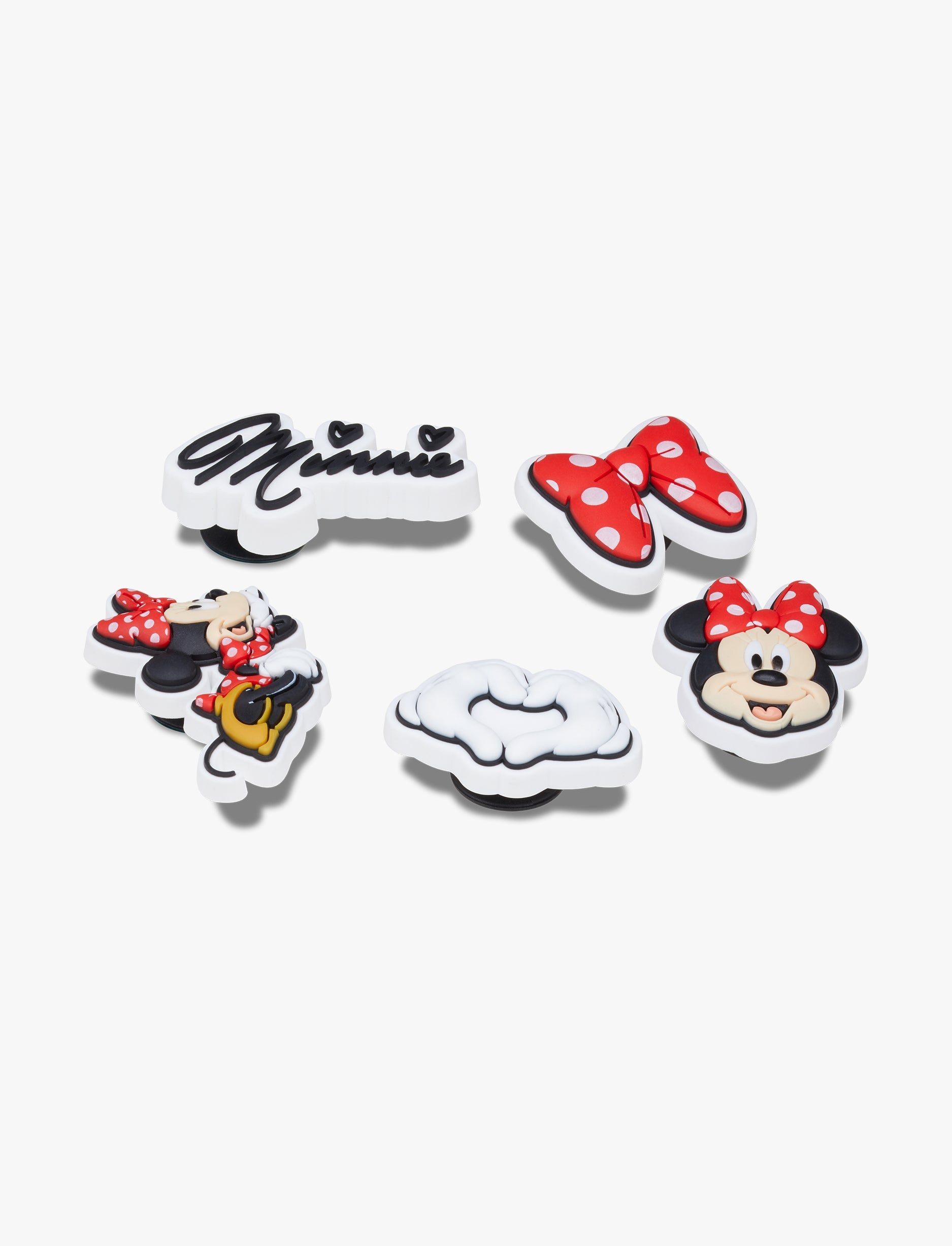 Crocs Jibbitz Minnie Dress - מארז 5 ג'יביטים קרוקס