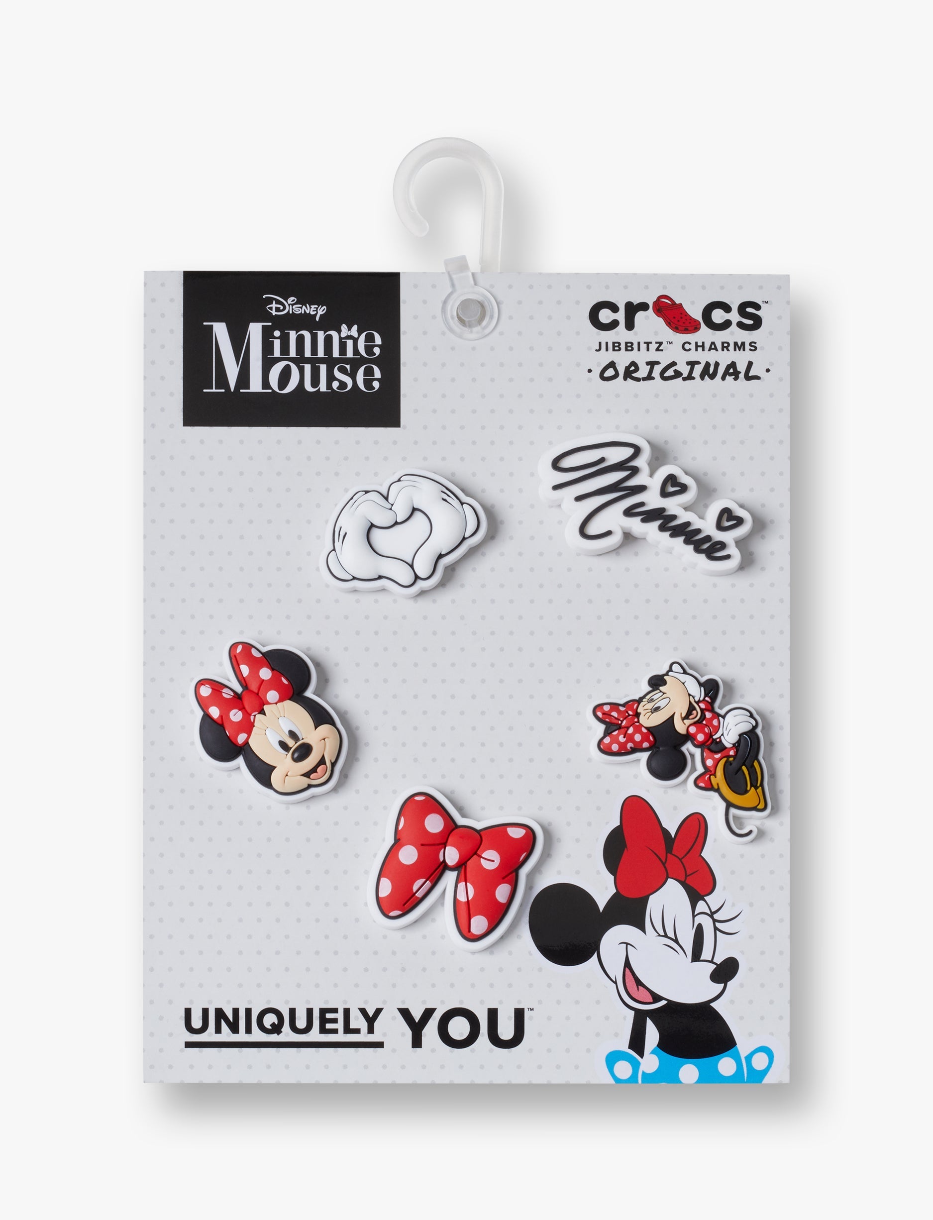 Crocs Jibbitz Minnie Dress - מארז 5 ג'יביטים קרוקס