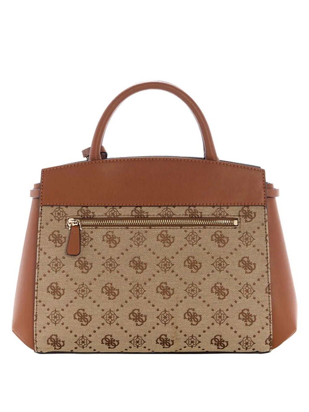 תיק Guess Melinda Logo Tri Comp Satchel נשים