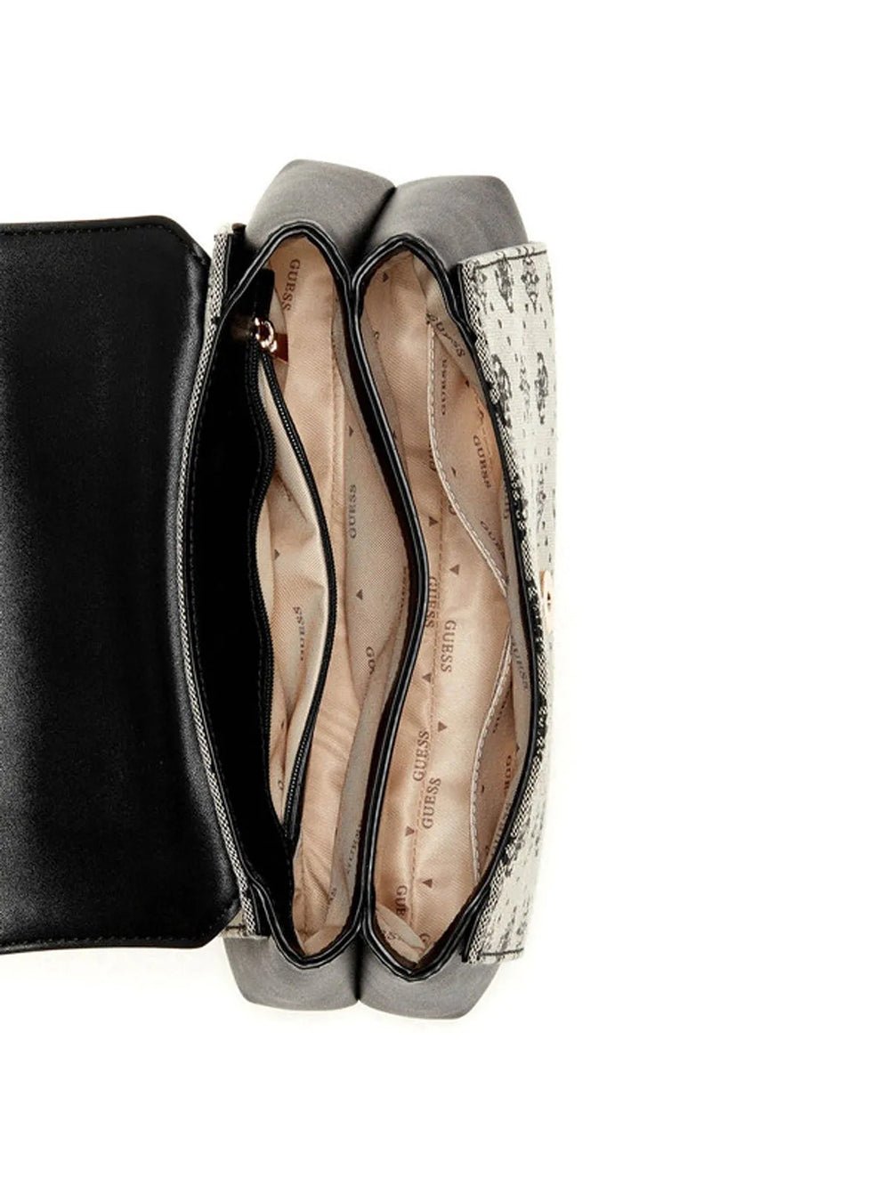 תיק Guess Melinda Logo Top Handle Flap נשים