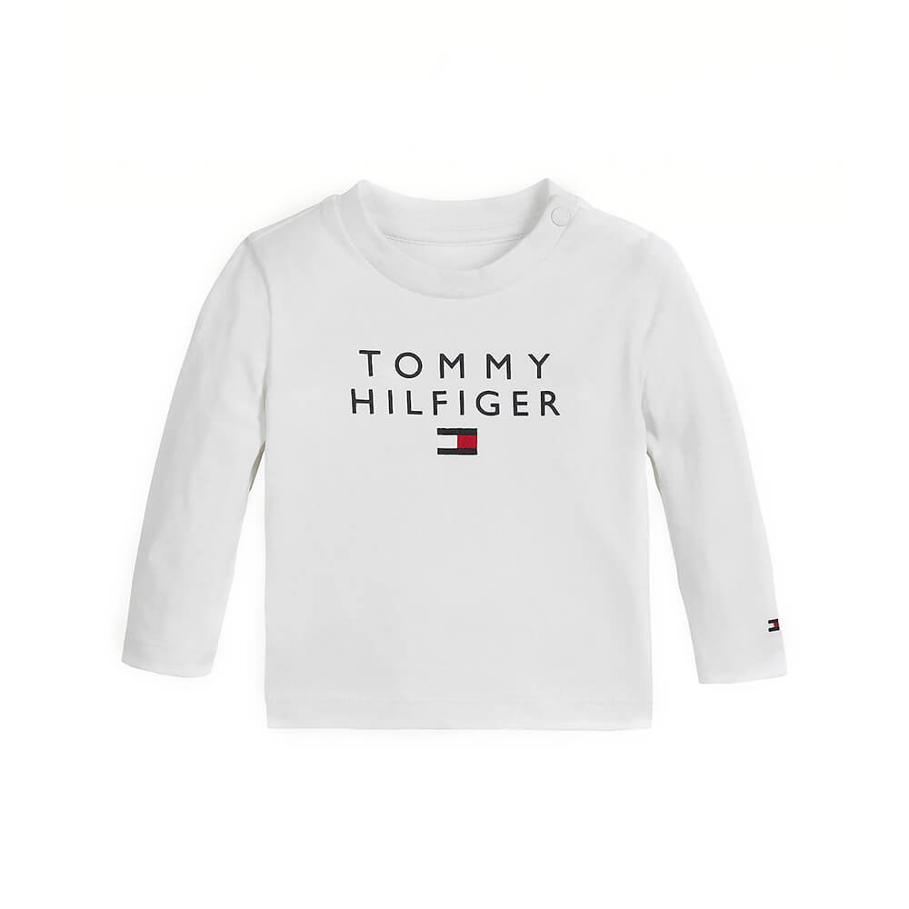 חולצת טישרט טומי הילפיגר Baby Logo Tee תינוקות