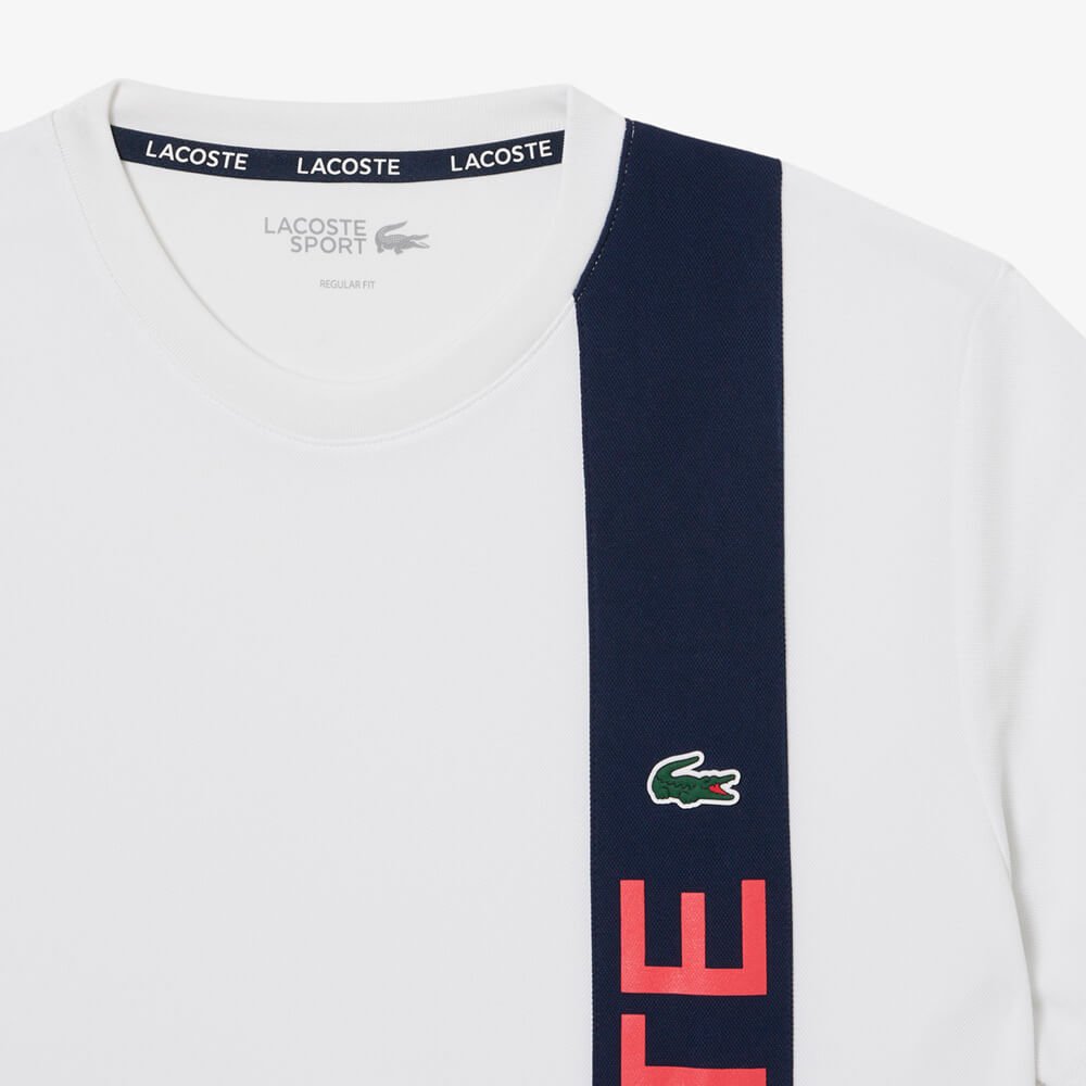 חולצת טישירט קצרה לקוסט Ultra Dry Print Branding Sport גברים