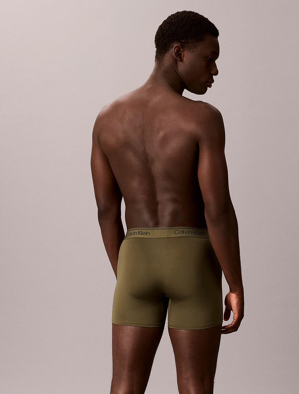 מארז שלשיית תחתוני קלווין קליין 3 Pack Boxer Briefs - Microfibre Stretch גברים