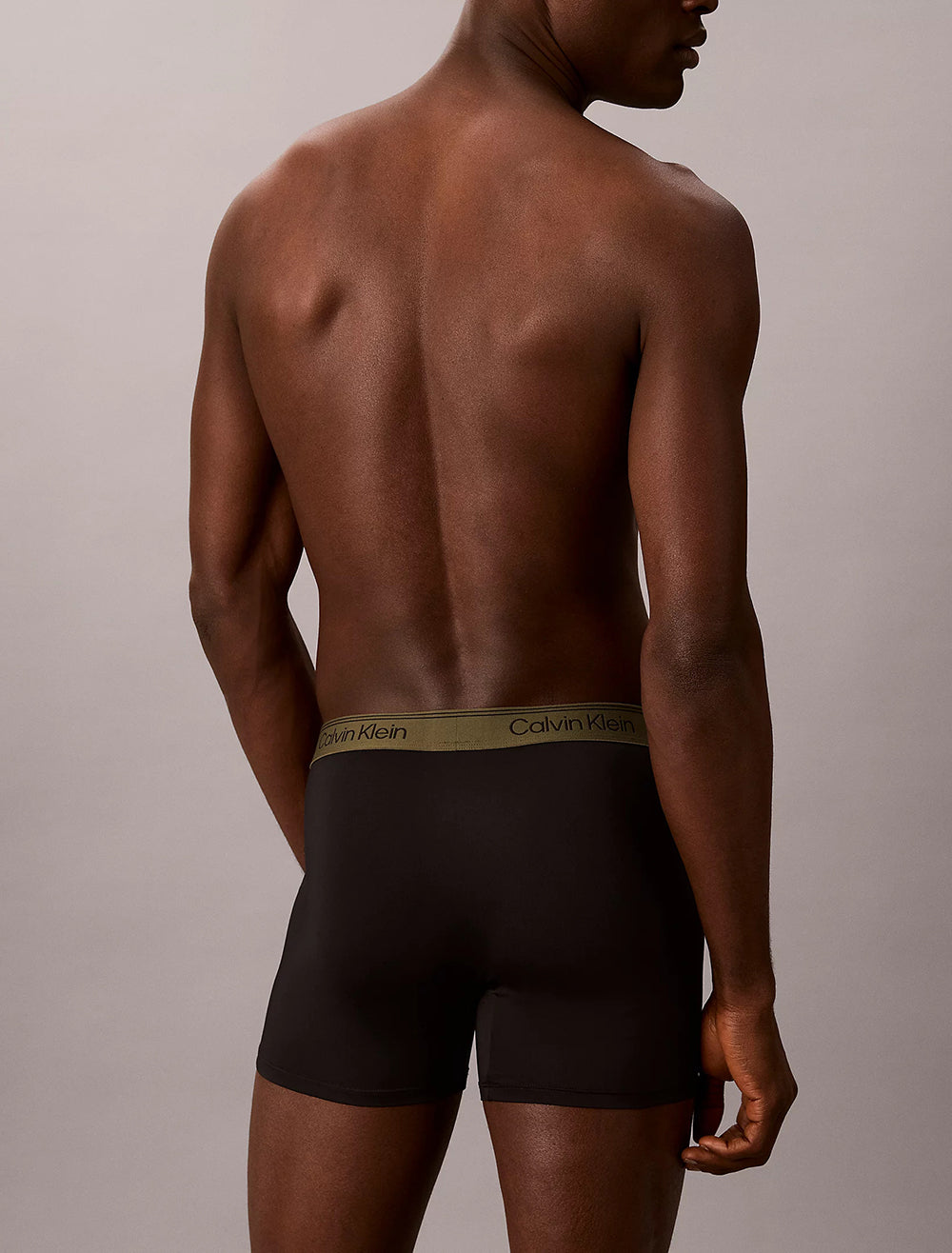 תחתוני קלווין קליין 3 Pack Boxer Briefs - Microfibre Stretch גברים