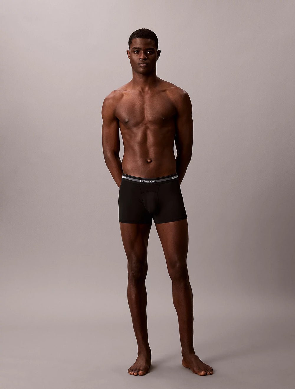 מארז שלישיית תחתוני קלווין קליין 3 Pack Trunks - Icon Active Mesh גברים