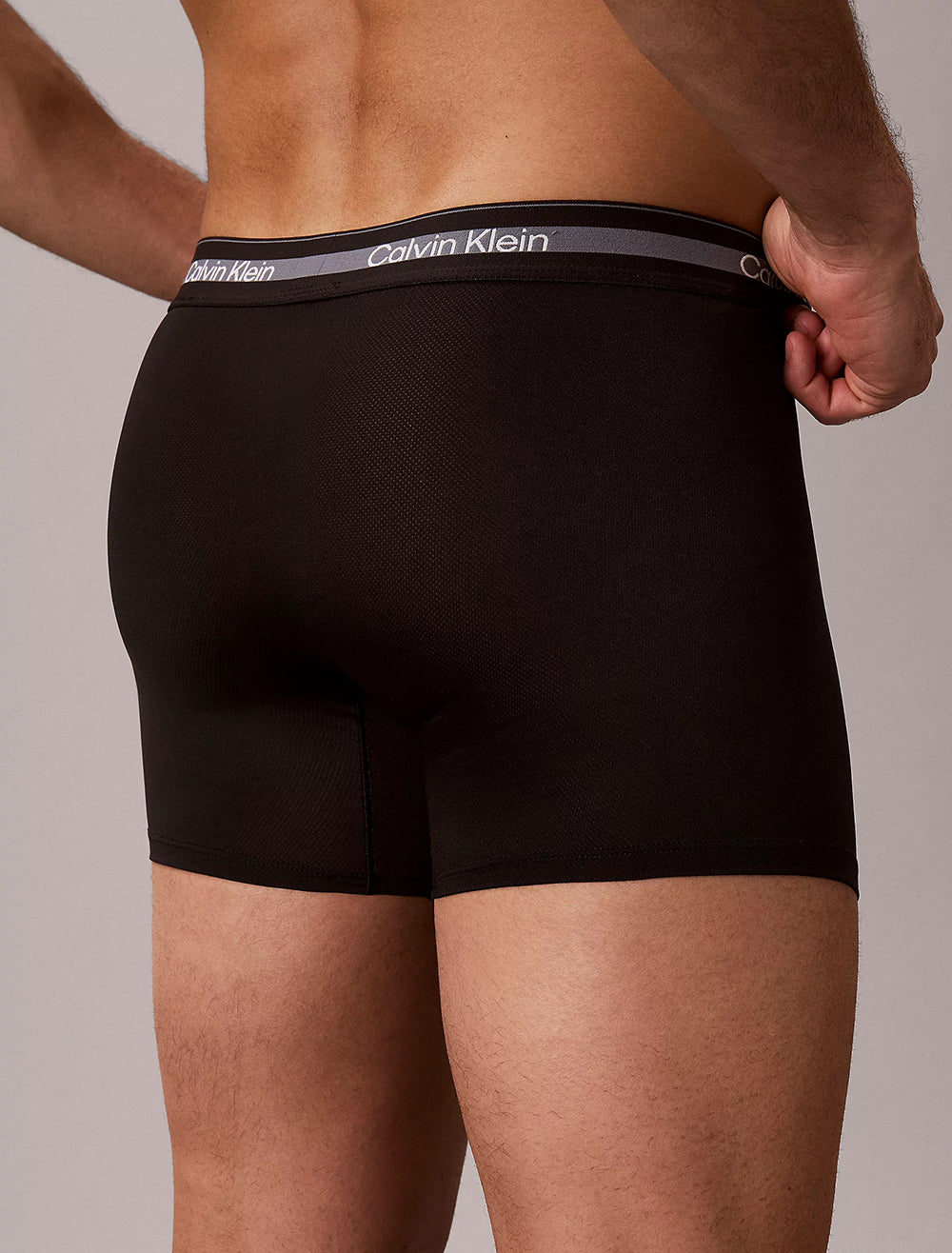 תחתוני קלווין קליין 3 Pack Boxer Briefs - Icon Active Mesh גברים