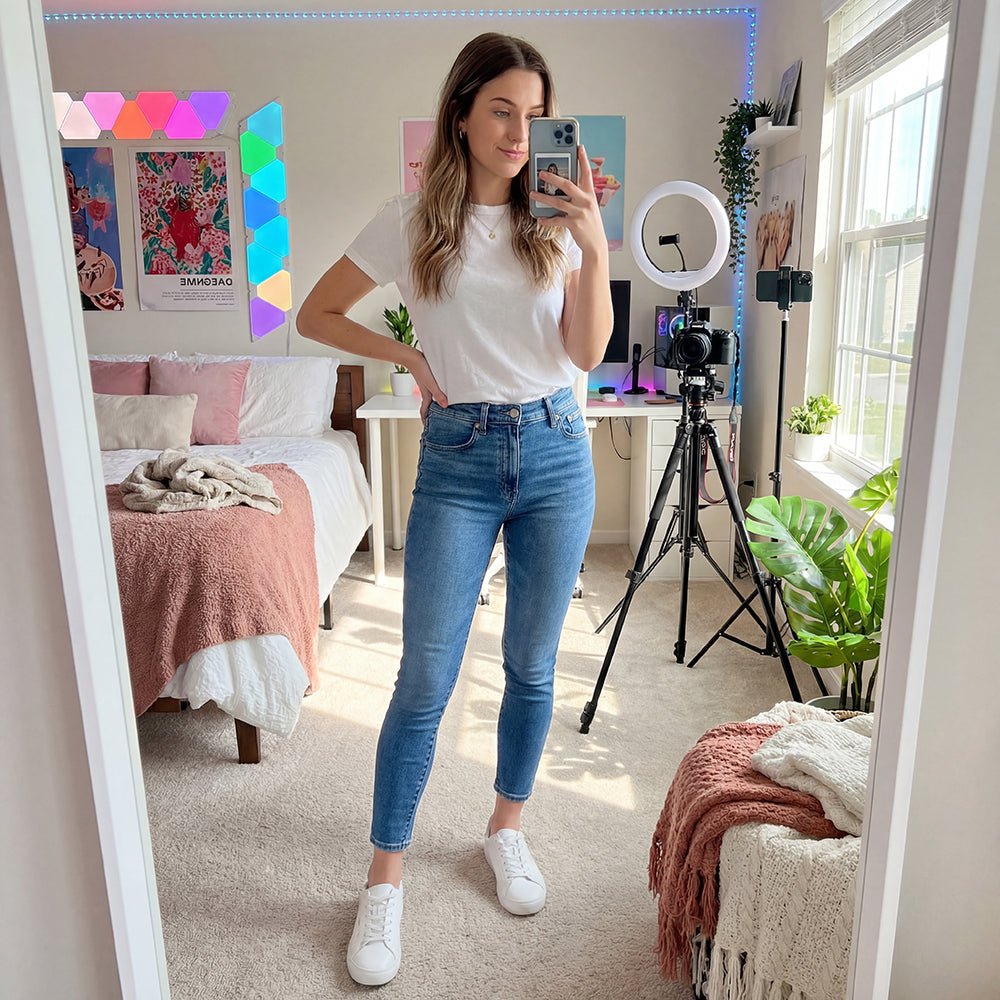 ג'ינס קלווין קליין HIgh Rise Skinny Ankle נשים