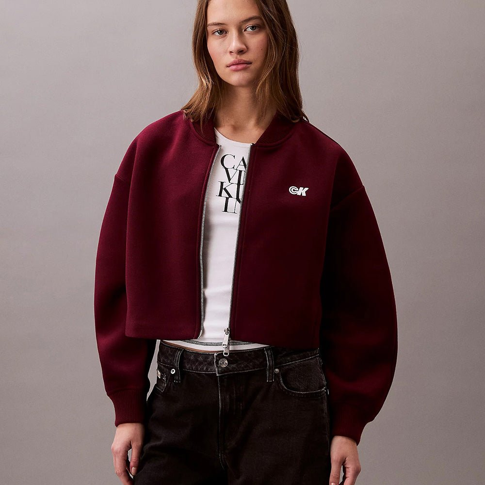 ג'קט קלווין קליין Scuba Relaxed Bomber נשים