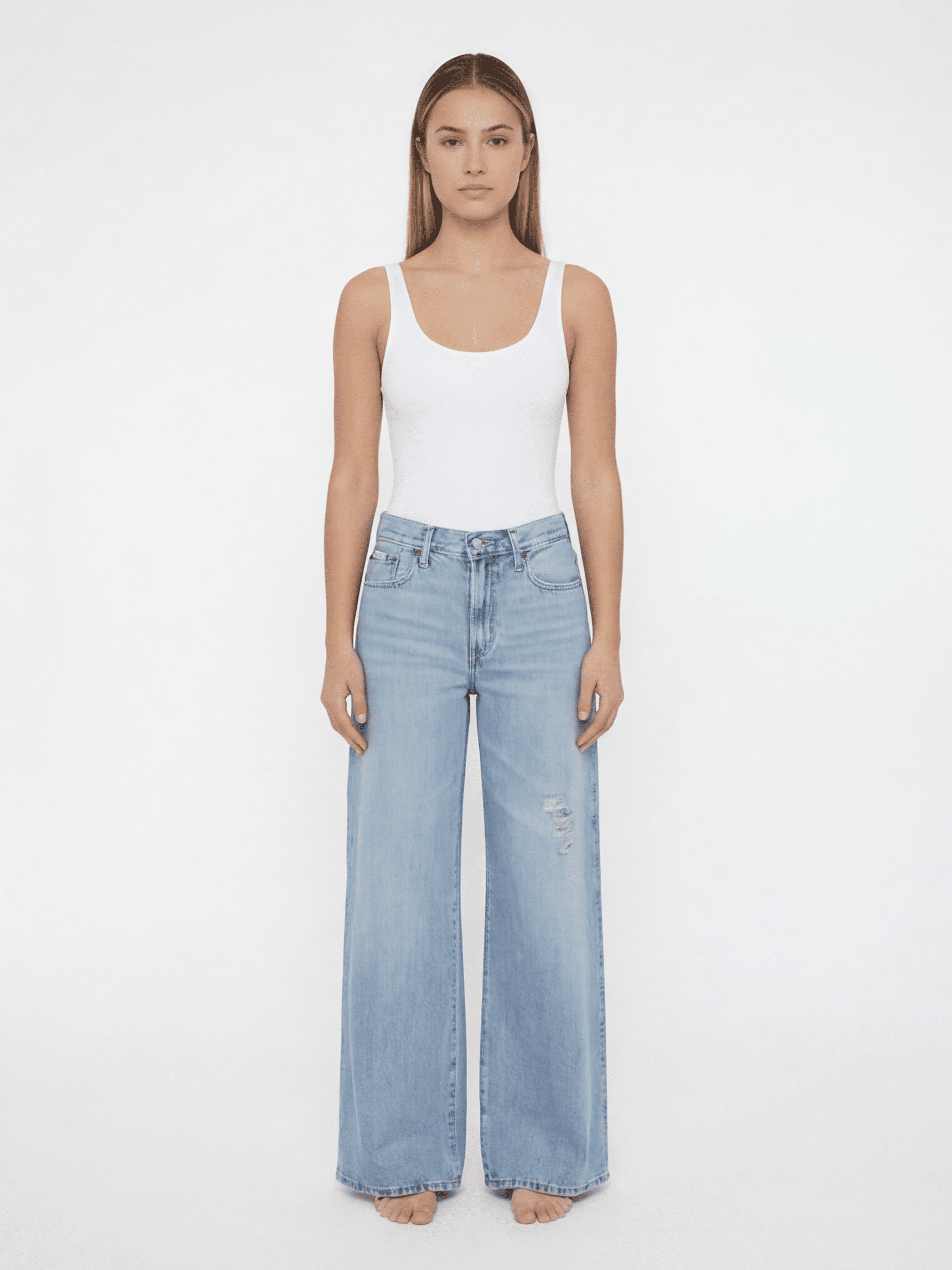 ג'ינס קלווין קליין The Super Wide נשים