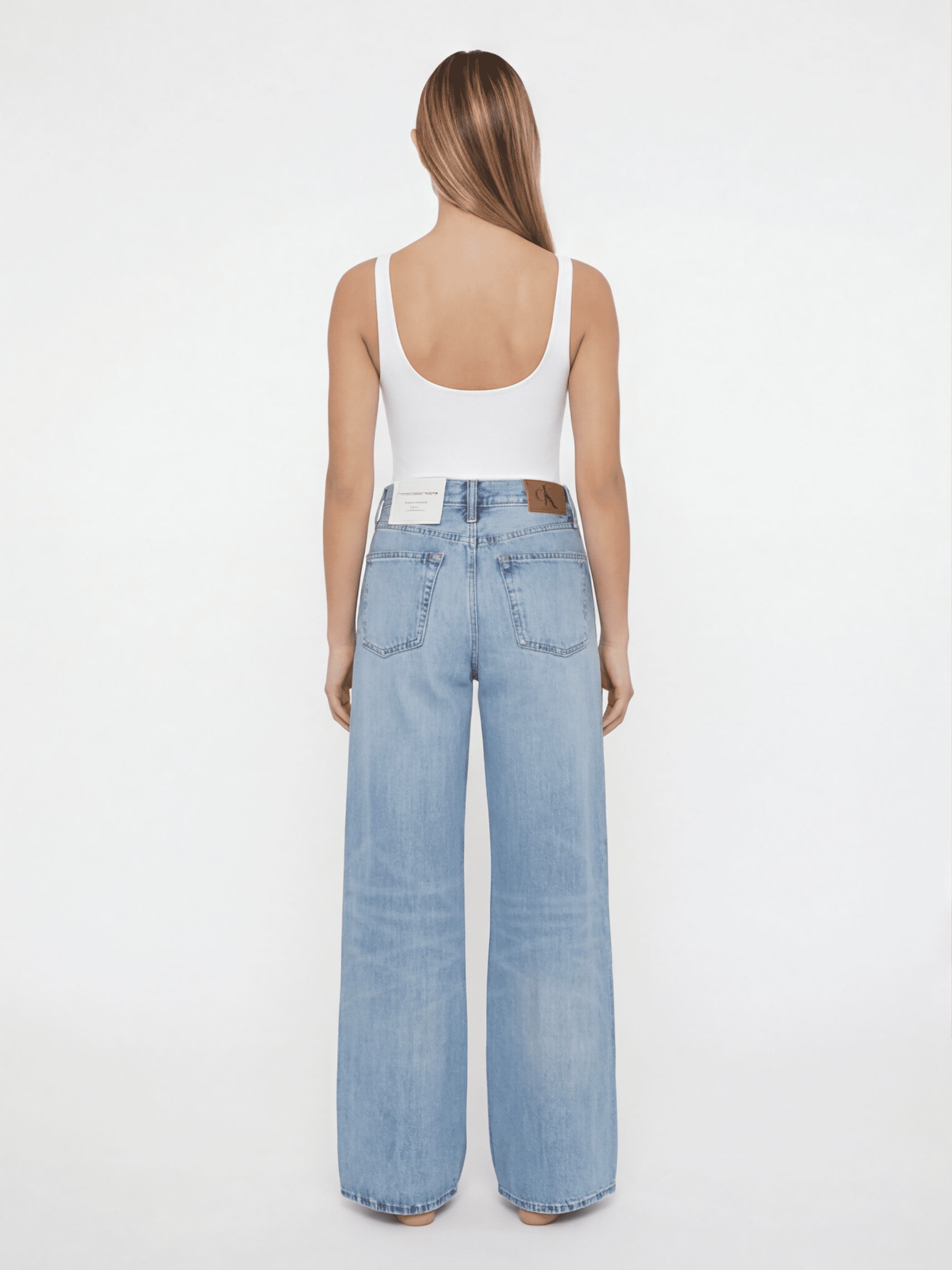 ג'ינס קלווין קליין The Super Wide נשים