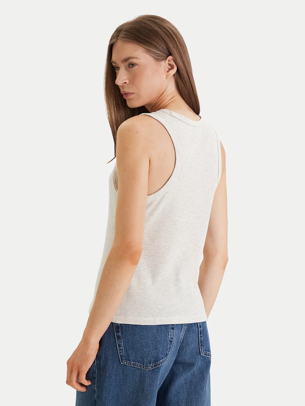 גופיה קלווין קליין Monogram Patch Waffle נשים