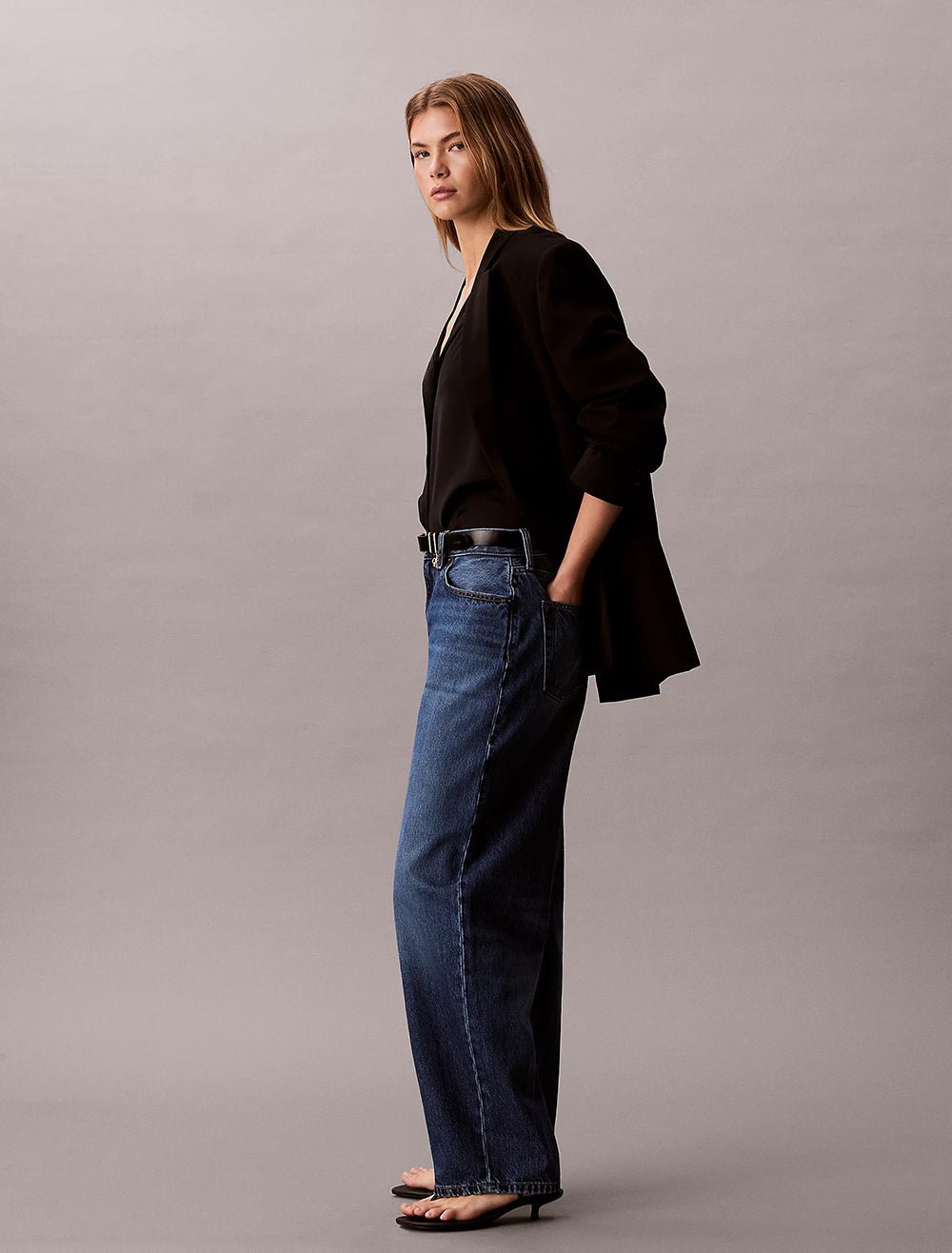 ג'ינס קלווין קליין Relaxed Barrel נשים