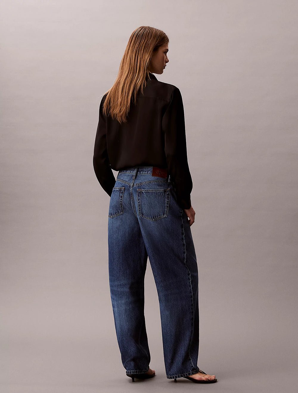 ג'ינס קלווין קליין Relaxed Barrel נשים