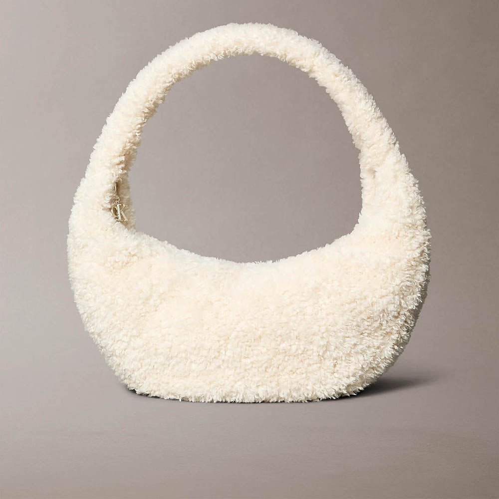 תיק קלווין קליין Sherpa Large Shoulder נשים