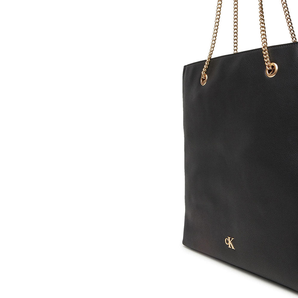 תיק קלווין קליין Minimal Monogram Chain Tote נשים