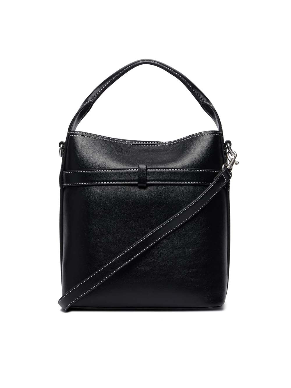 תיק קלווין קליין Buckle Mini Bucket Crossbody נשים