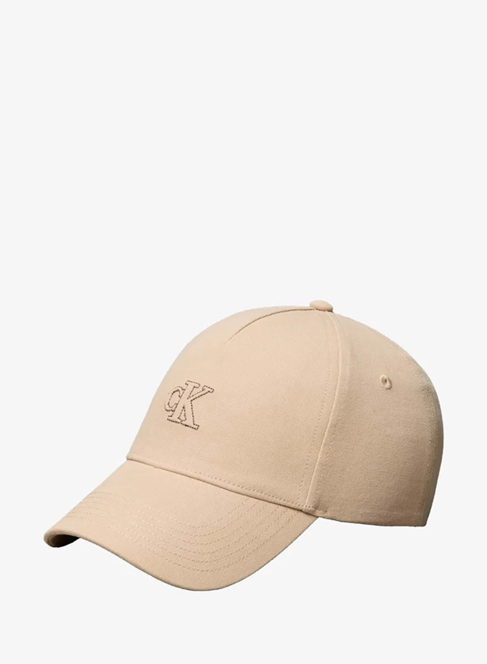 כובע קלווין קליין Cotton Canvas Monogram Baseball Cap נשים