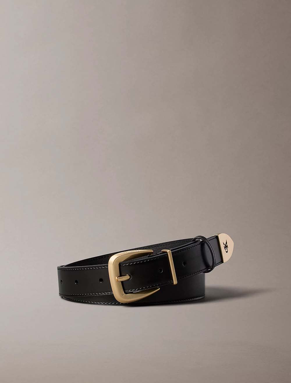 חגורה קלווין קליין HW End Tip Buckle 30mm Belt נשים