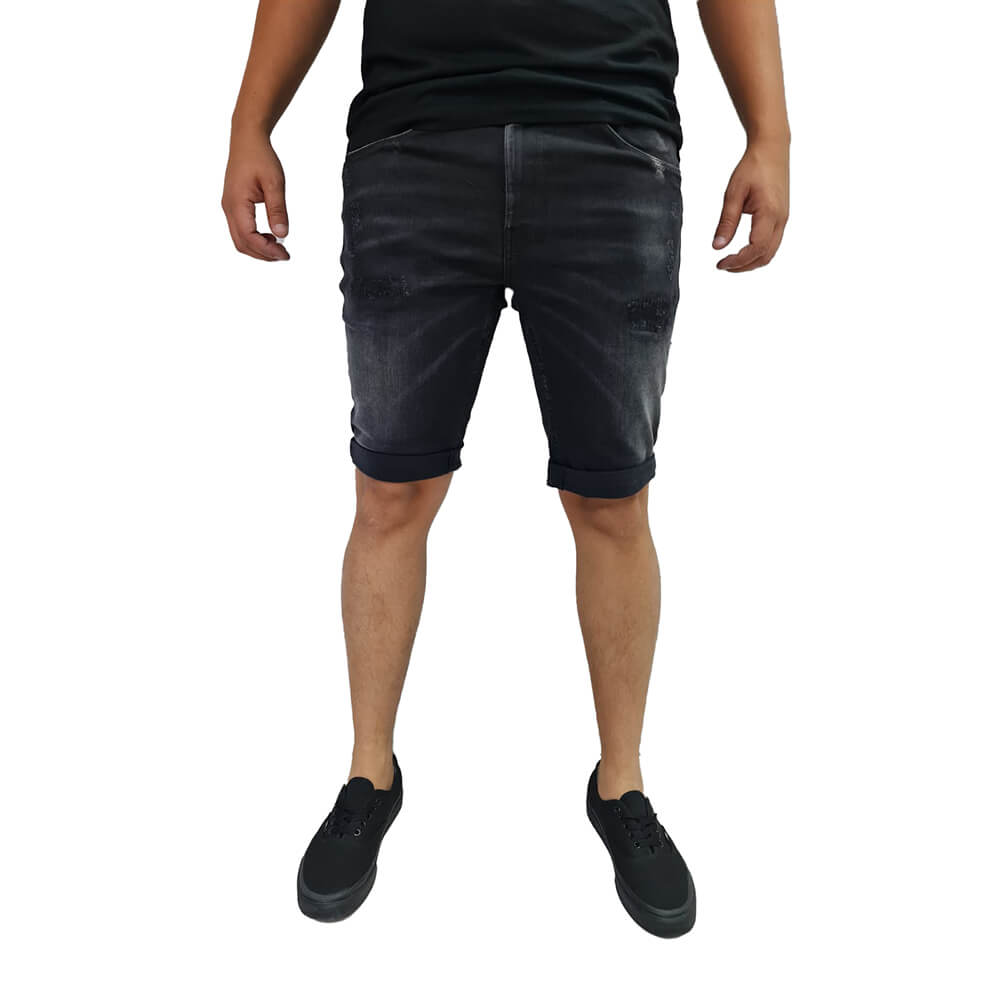 ג'ינס ריפליי קצר ללא כפתור גברים
