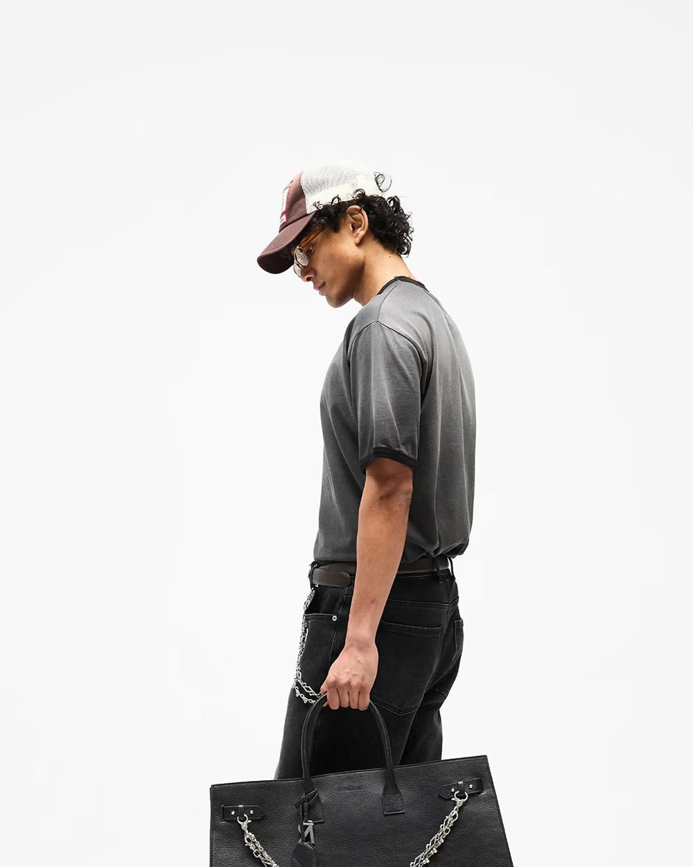 חולצת טישירט קצרה רפרזנט Ringer גברים