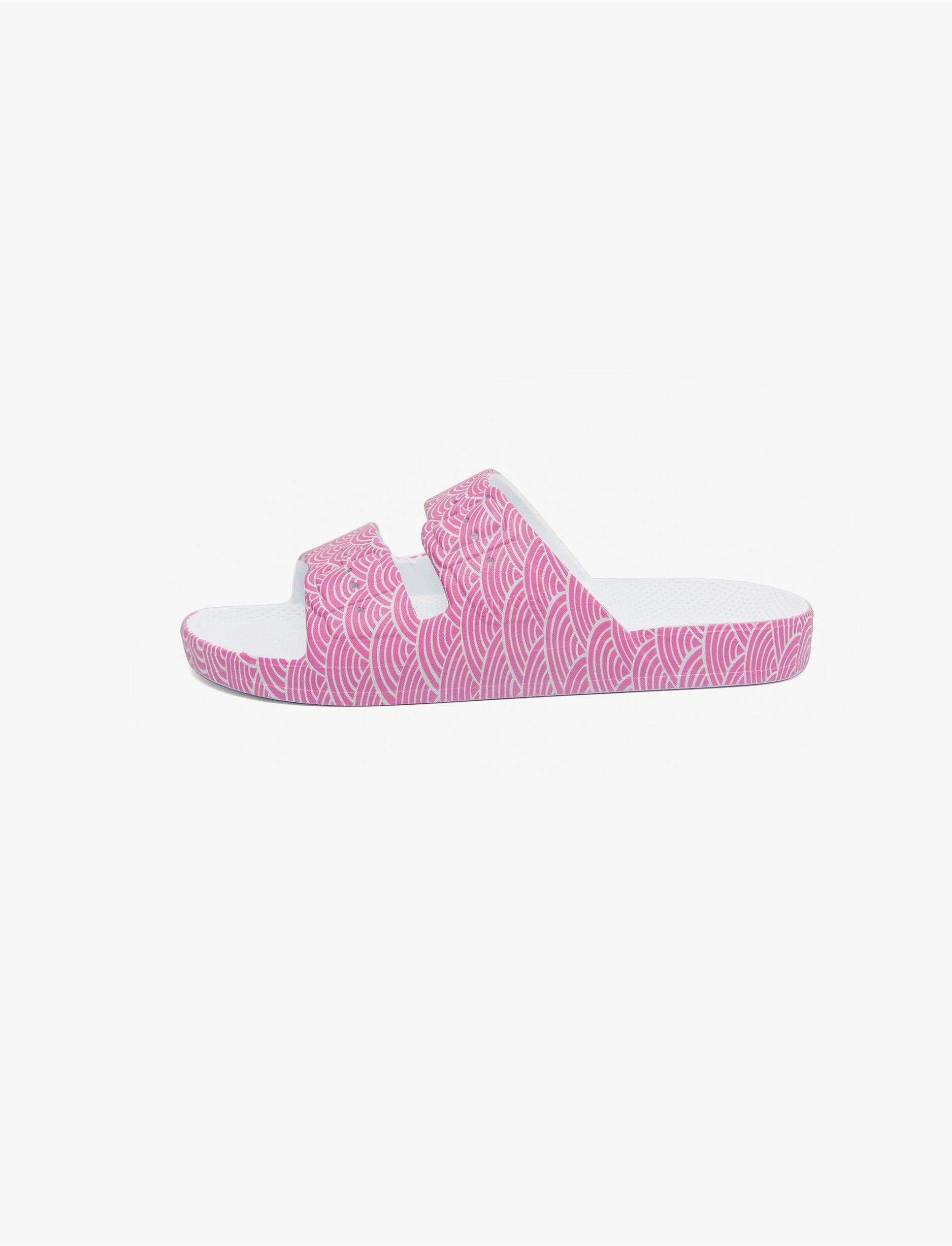 Freedom Moses Kids - כפכף  לילדים בהדפס ורוד סאן