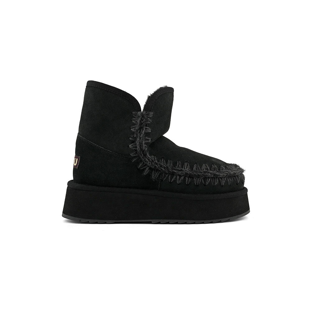 מגפי Mou Platform Boot Suede נשים