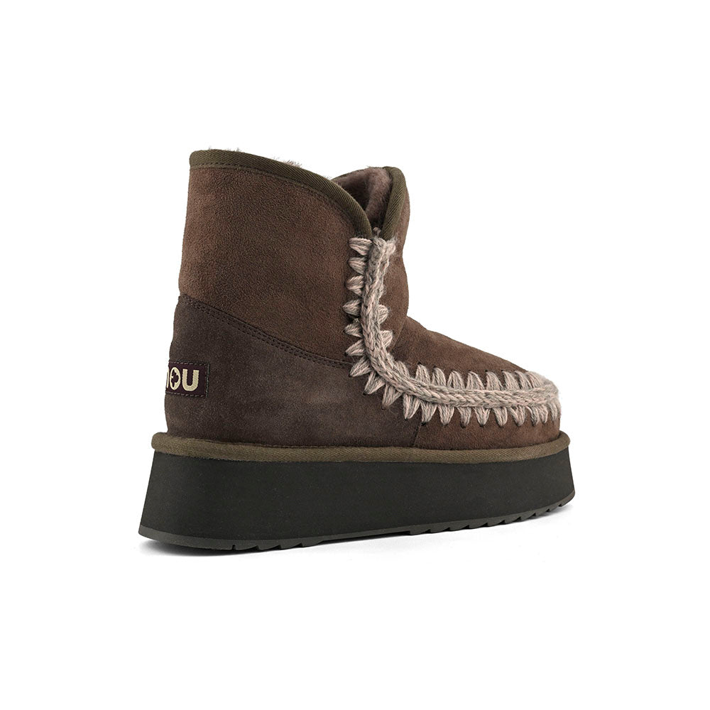מגפי Mou Platform Boot Suede נשים