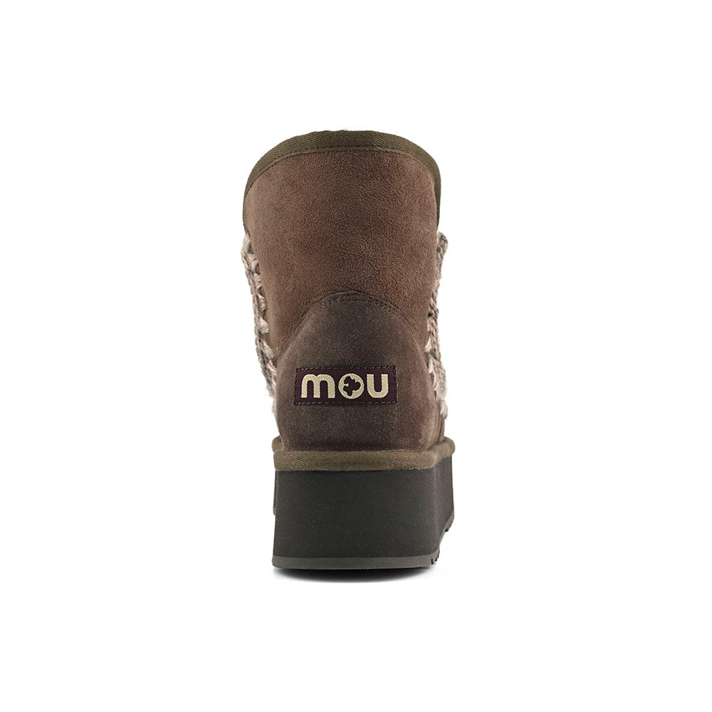 מגפי Mou Platform Boot Suede נשים