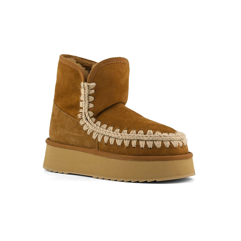 מגפי Mou Platform Boot Suede נשים