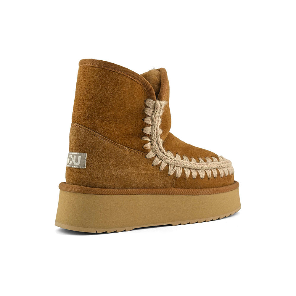 מגפי Mou Platform Boot Suede נשים