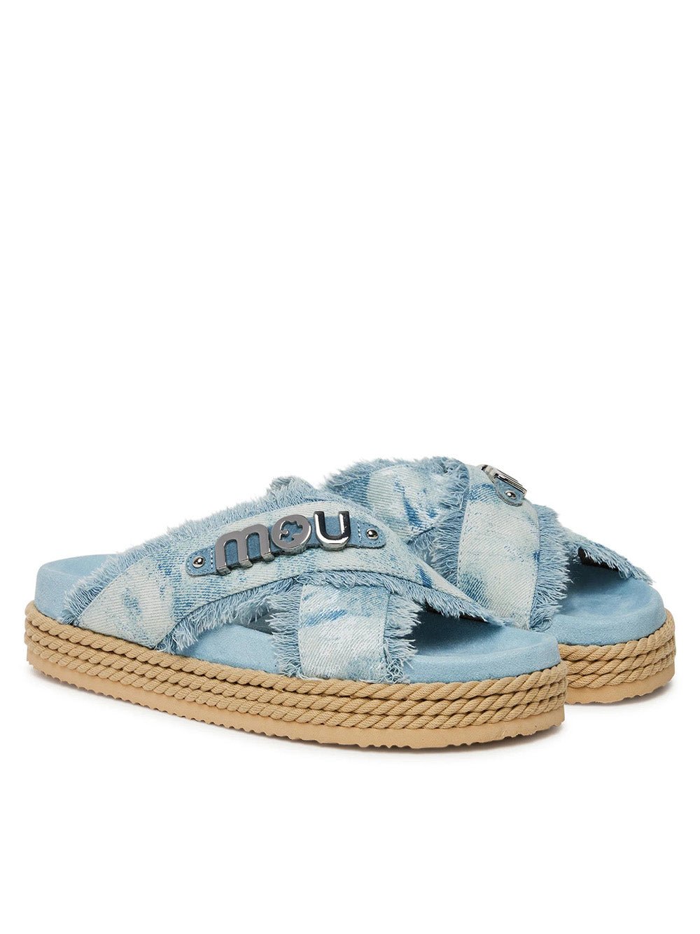 כפכפי Mou Criss-Cross Sandal נשים