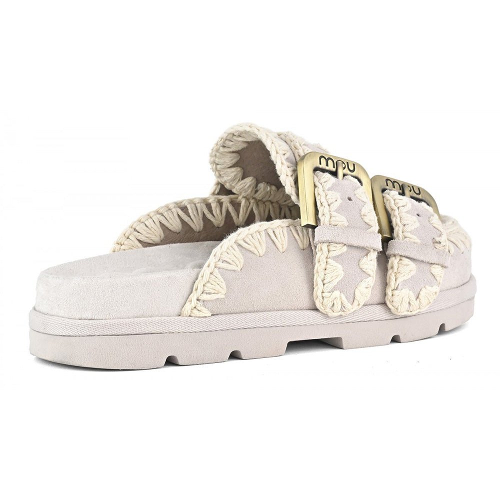 כפכפי Mou Low Bio Sabot Two-Buckles נשים