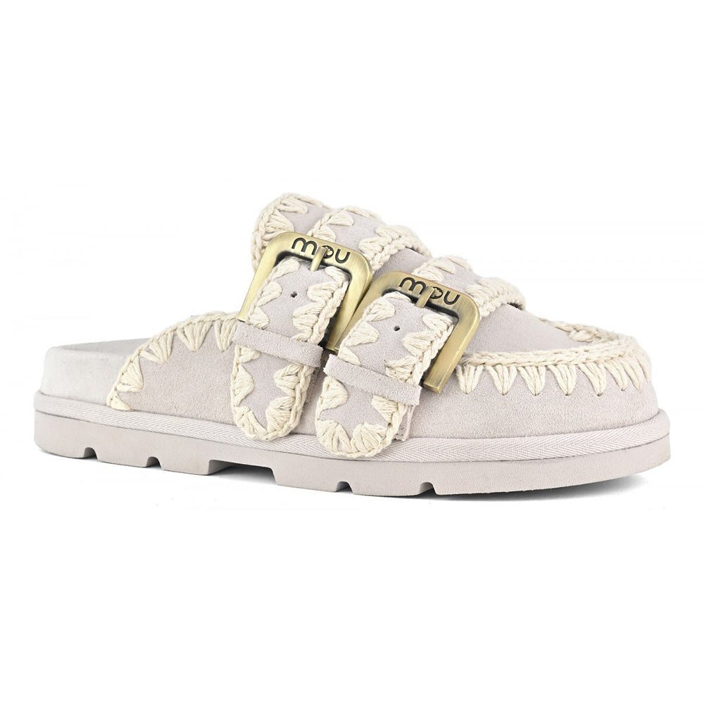 כפכפי Mou Low Bio Sabot Two-Buckles נשים