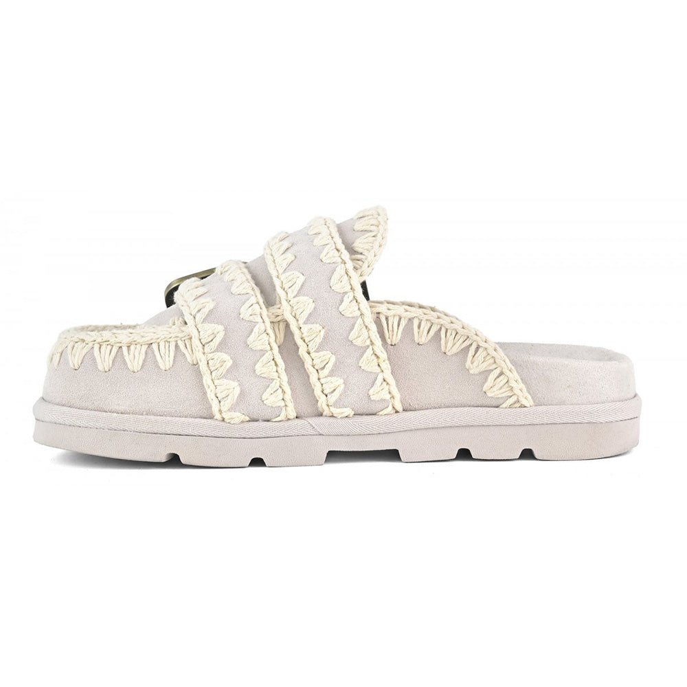 כפכפי Mou Low Bio Sabot Two-Buckles נשים