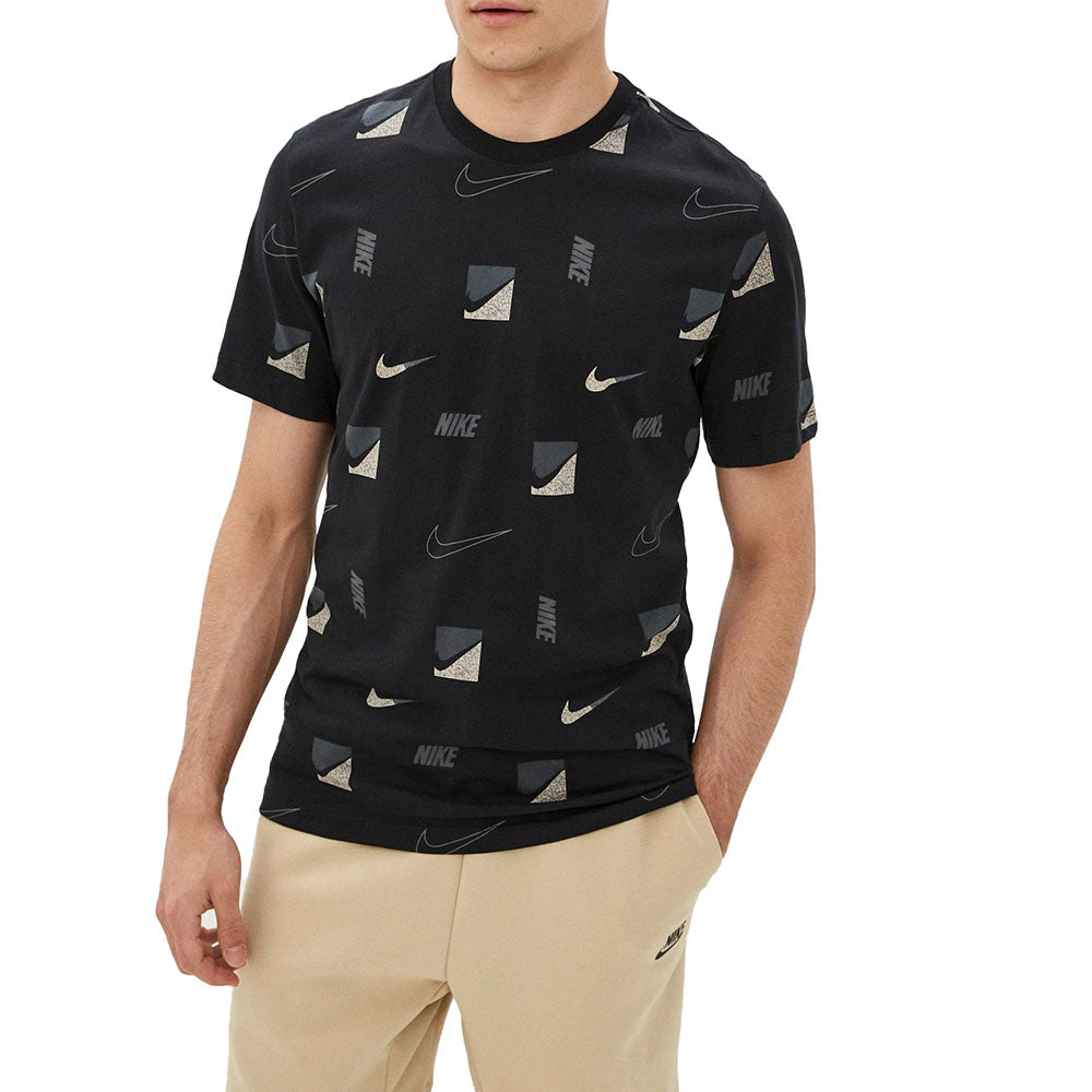 חולצת טישרט נייק קצרה Sportwear Print גברים
