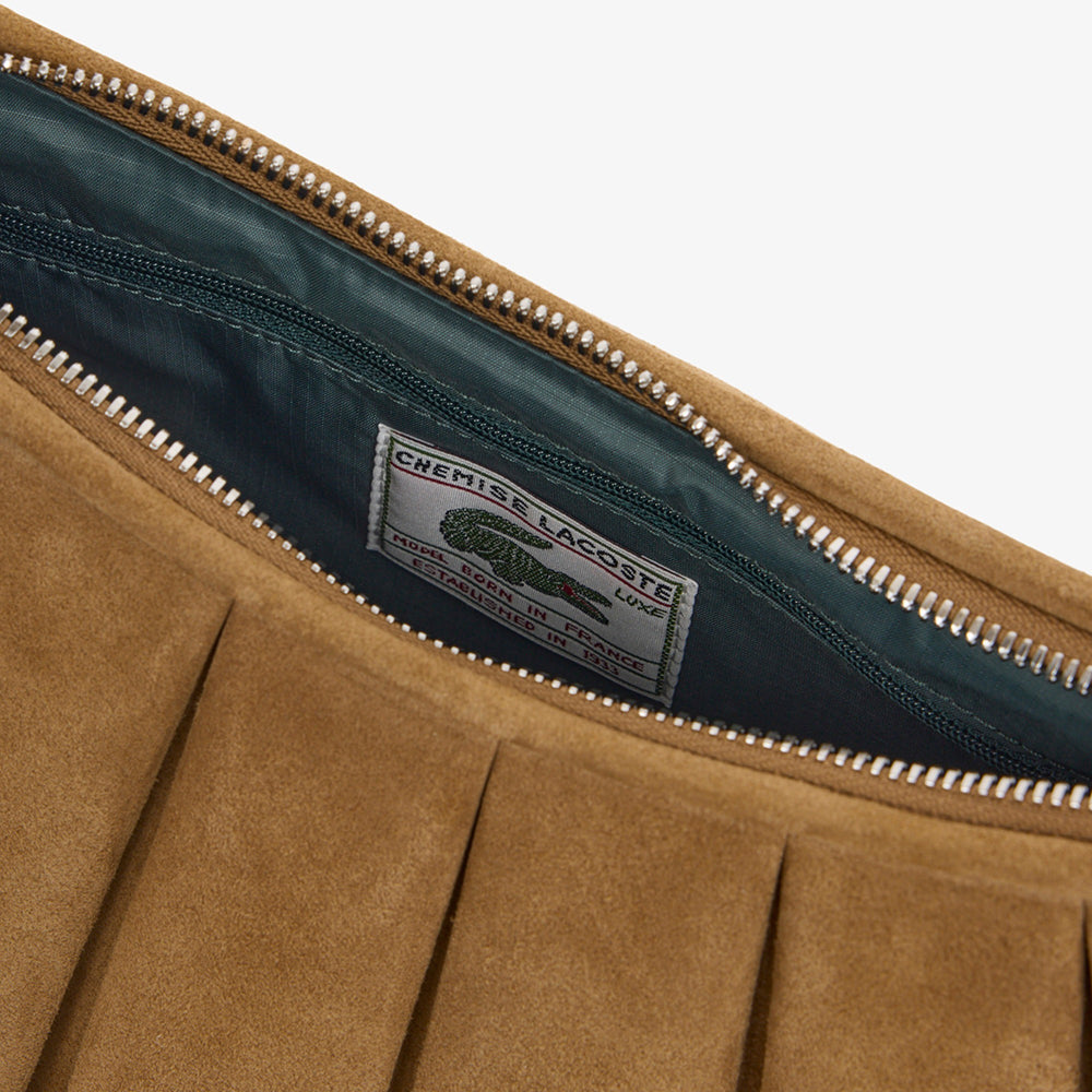 תיק לקוסט Medium Lenglen Suede Leather Purse נשים